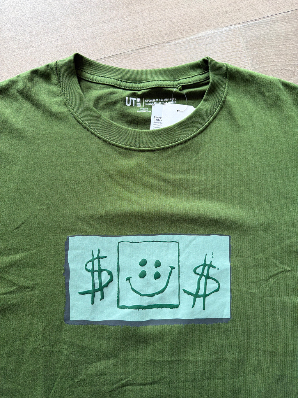 Uniqlo x CPFM Spongebob Squarepants UT Graphic Tee Green (XL)