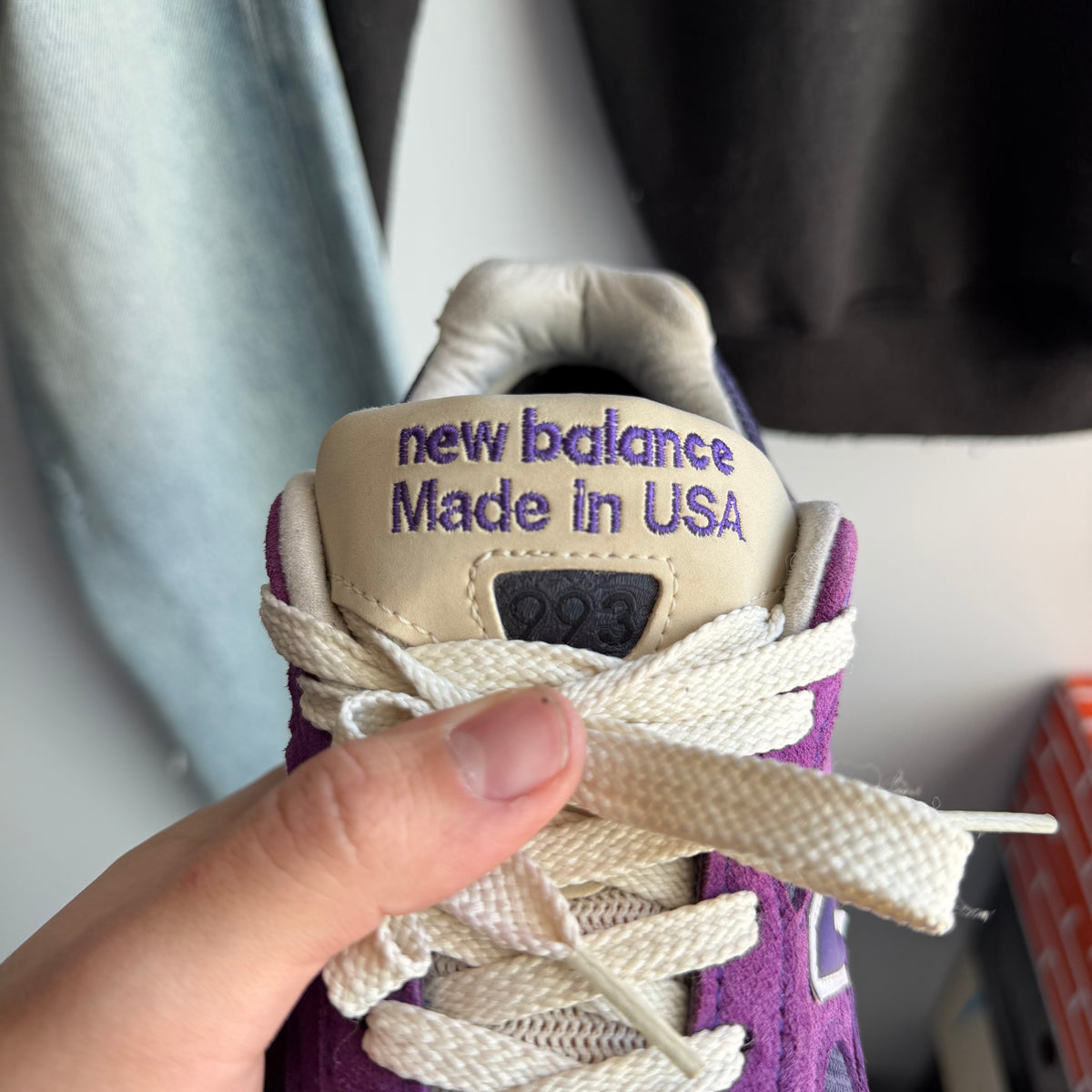 New Balance 993 MiUSA Teddy Santis Dark Mercury (8US)