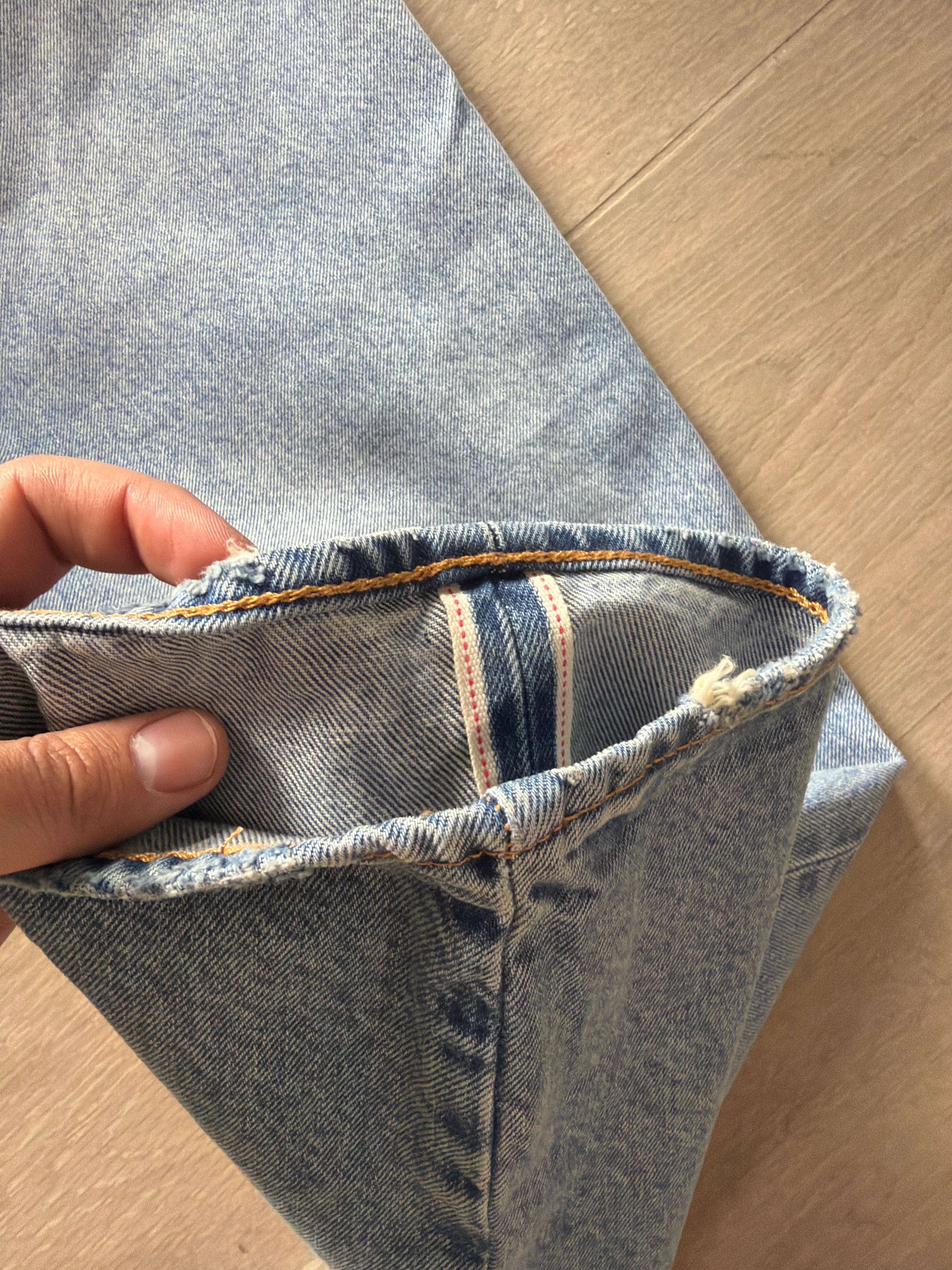 Levi’s Premium 501 Selvedge Denim Jeans “Sashiko”