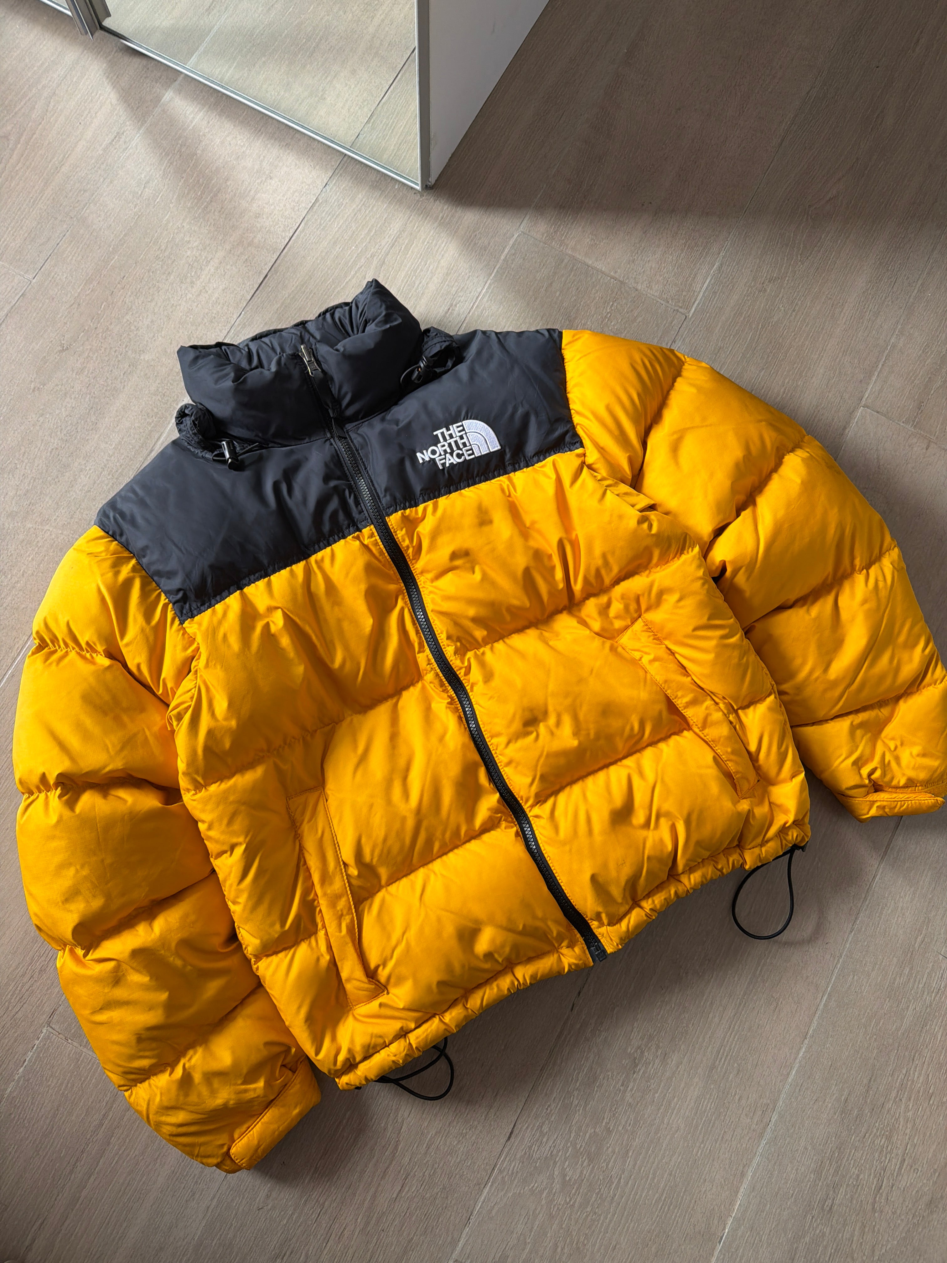 The North Face Nuptse 700 Yellow/Black