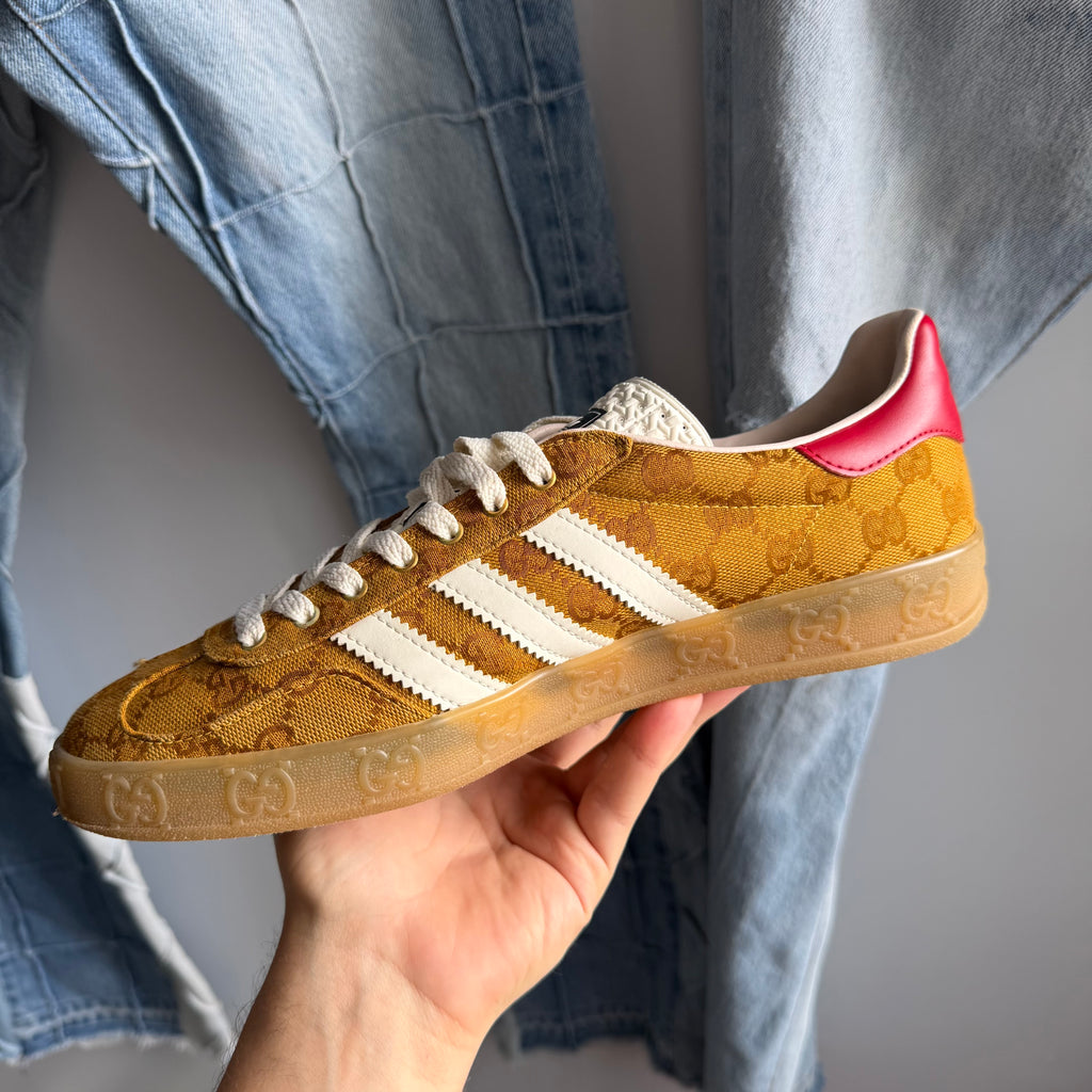 adidas x Gucci Gazelle Original GG Sneakers (9US)