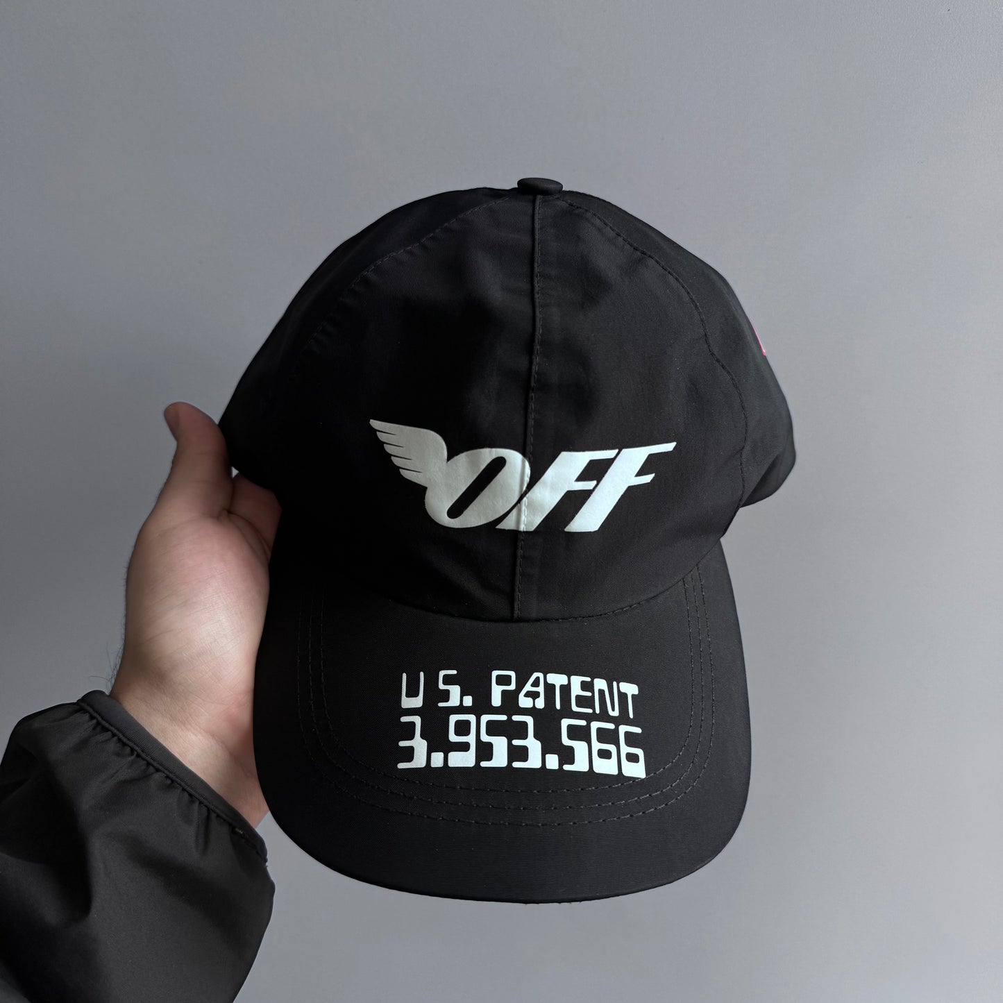 Off-White c/o Virgil Abloh x Gore-Tex Black Baseball Cap