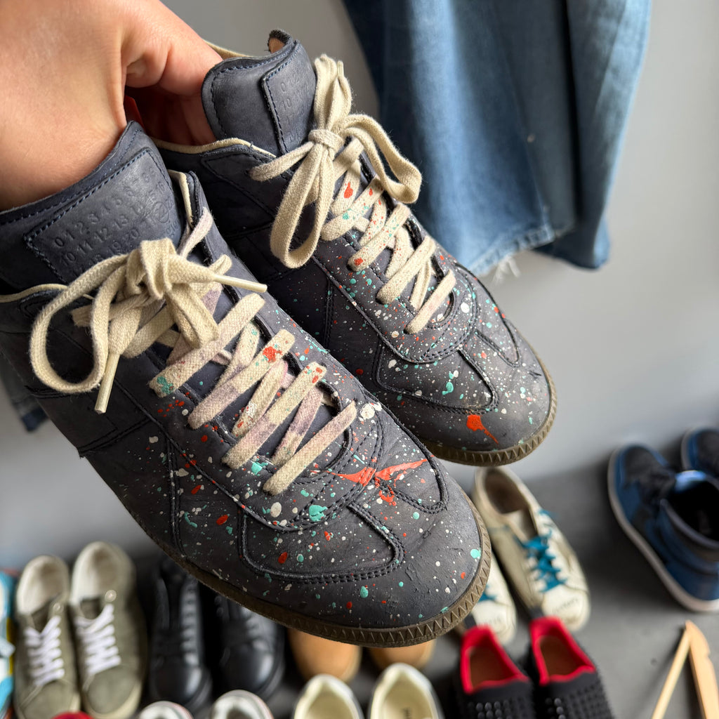 Maison Margiela Paint Splatter Replica GAT Navy