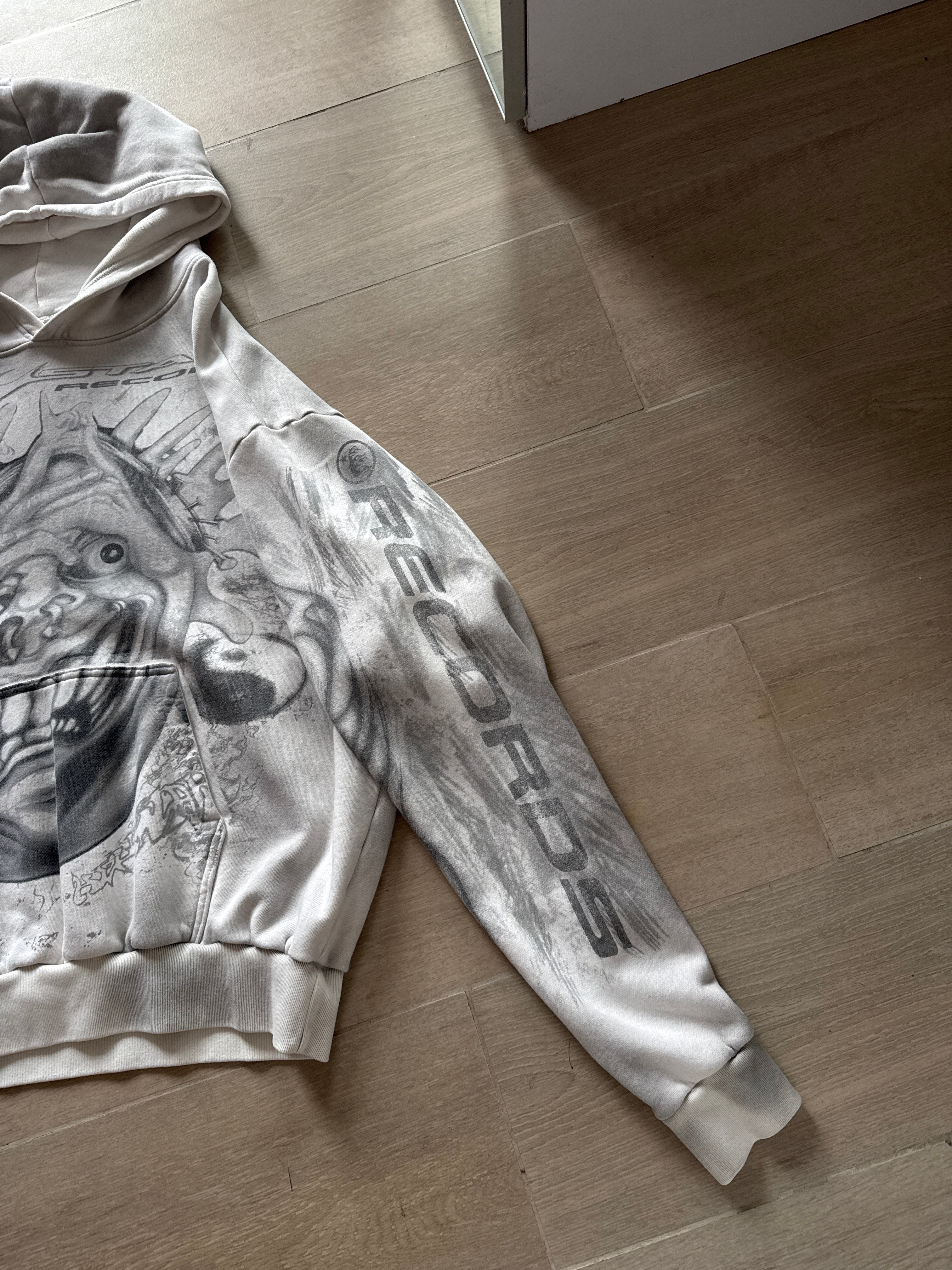 Hellstar Hstar Records Graffiti Hoodie