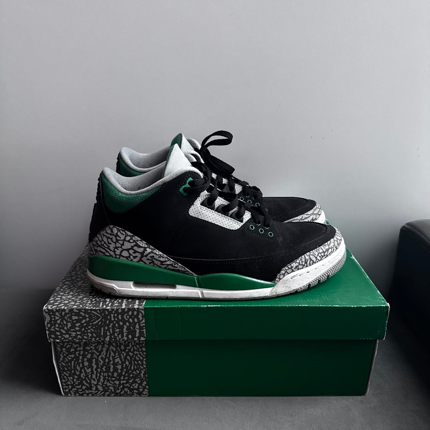 Jordan 3 Pine Green