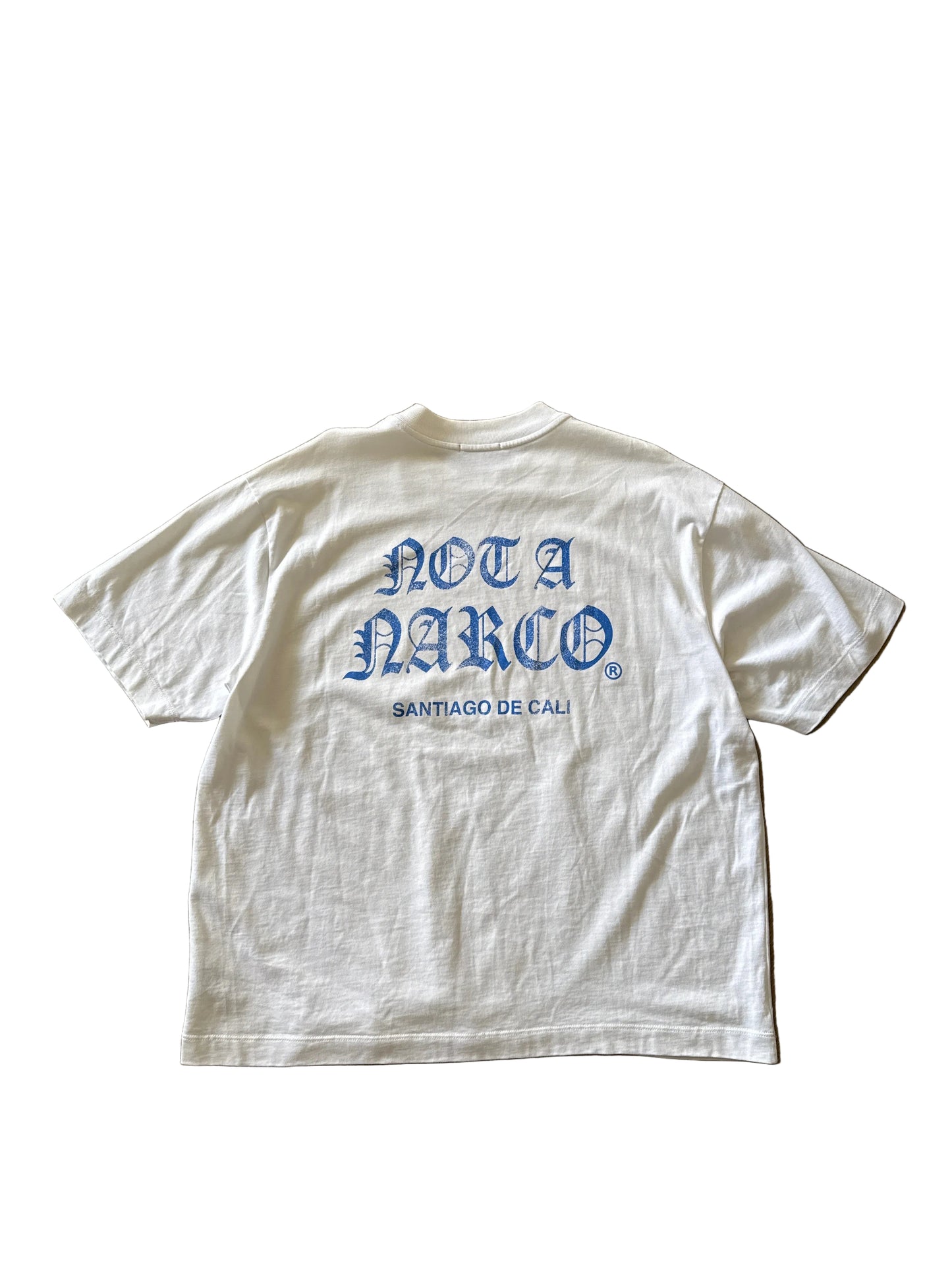 The Sinners Gallery Not A Narco Santiago De Cali Cropped Tee