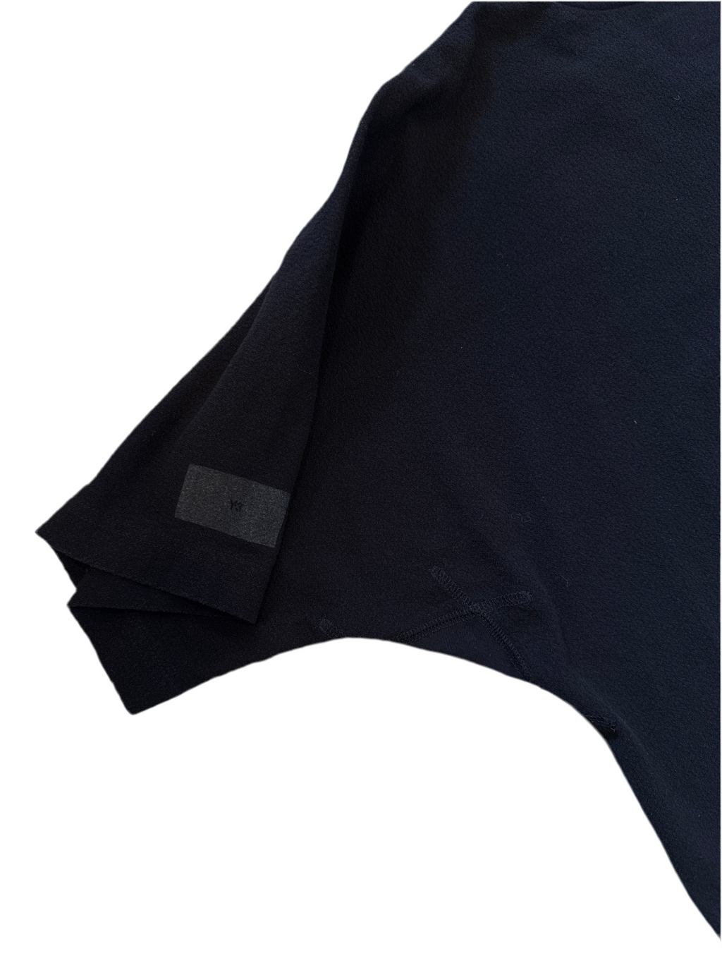Y-3 Paneled Cotton Jersey Black