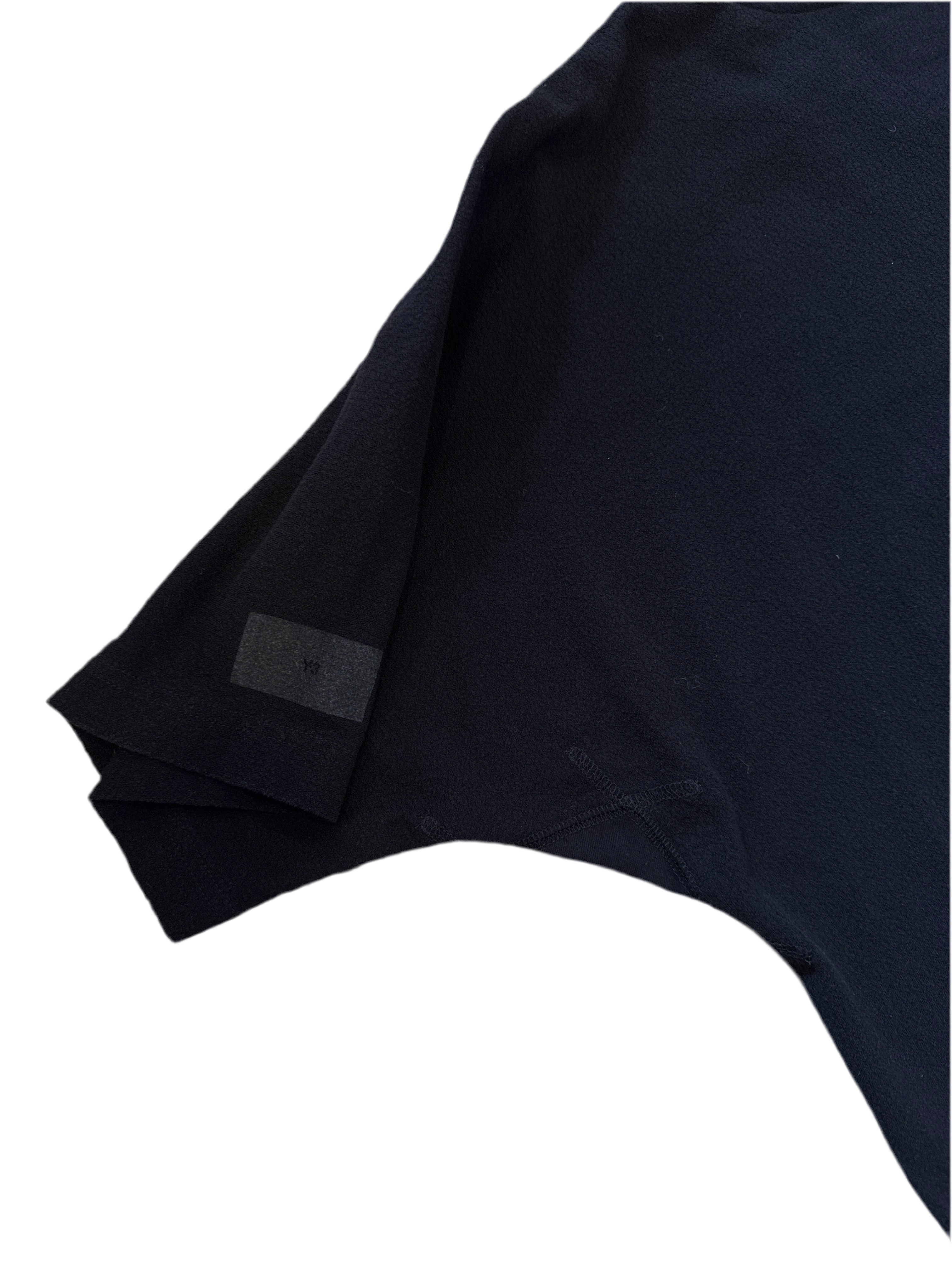 Y-3 Paneled Cotton Jersey Black