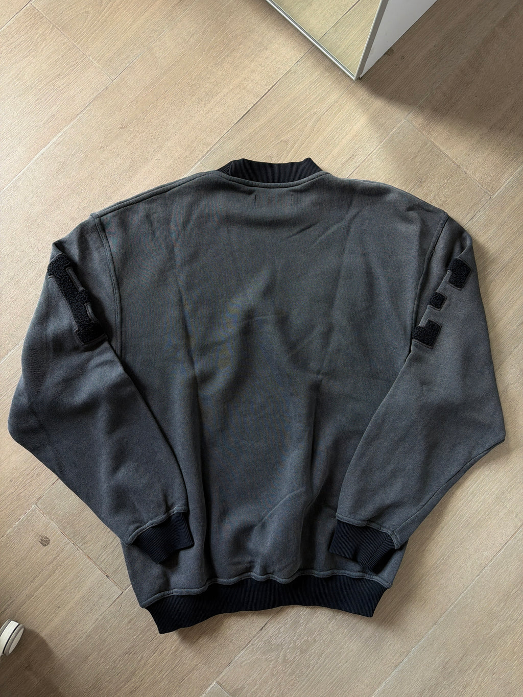 Represent Clo College Big Letter Sweater Grey (M)