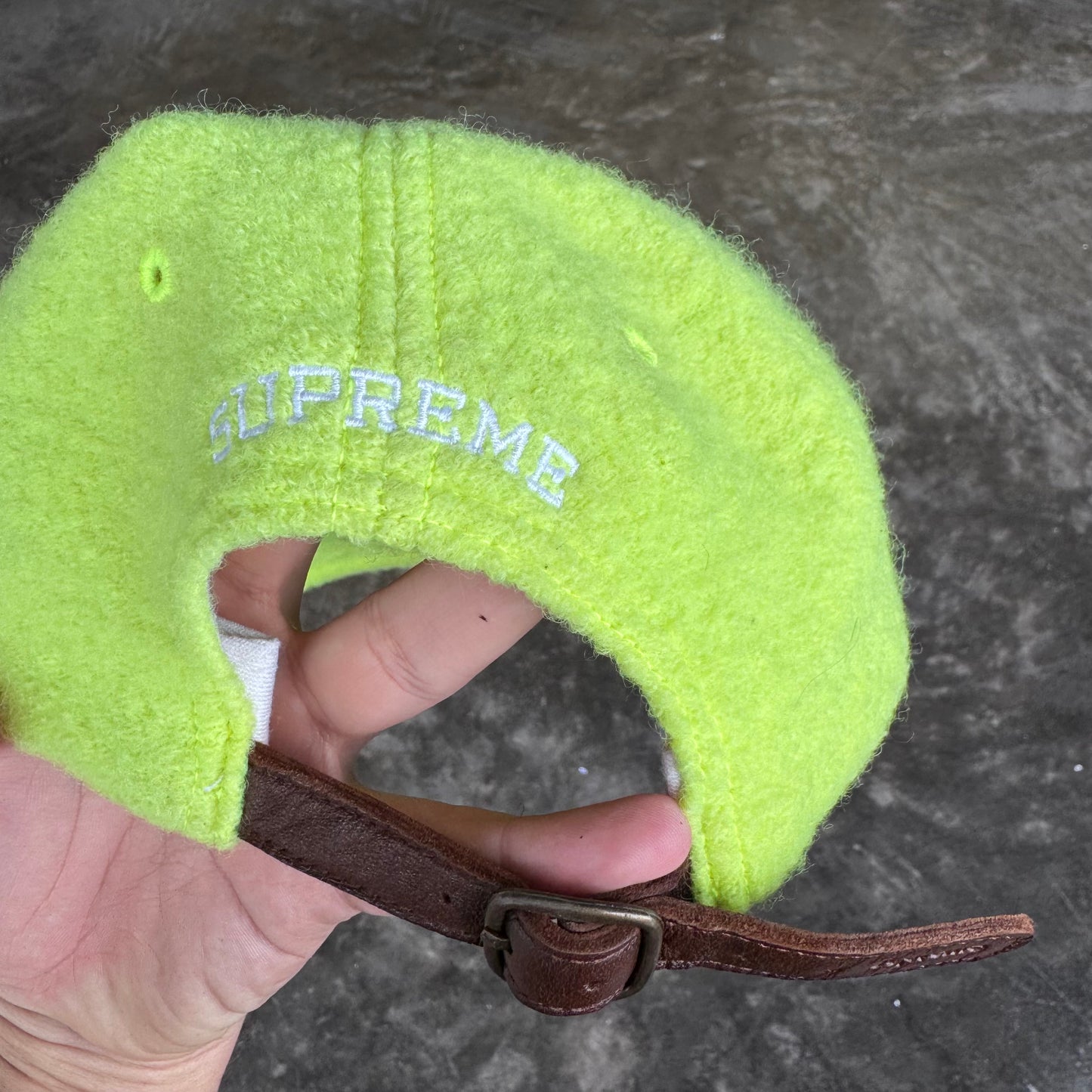 Supreme Boiled Wool S Logo 6-Panel