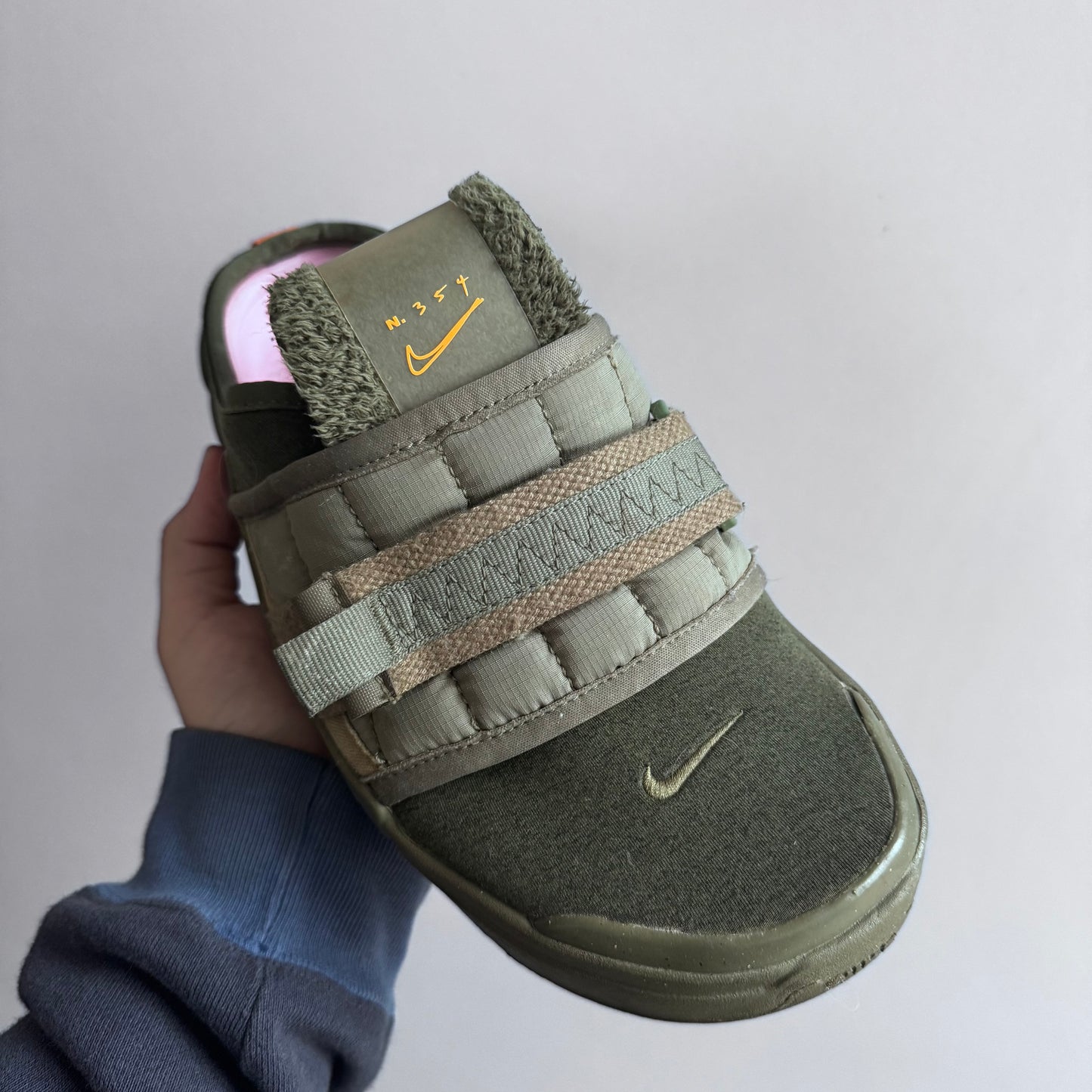 Nike Offline Slip-On Army Olive Ortophedic