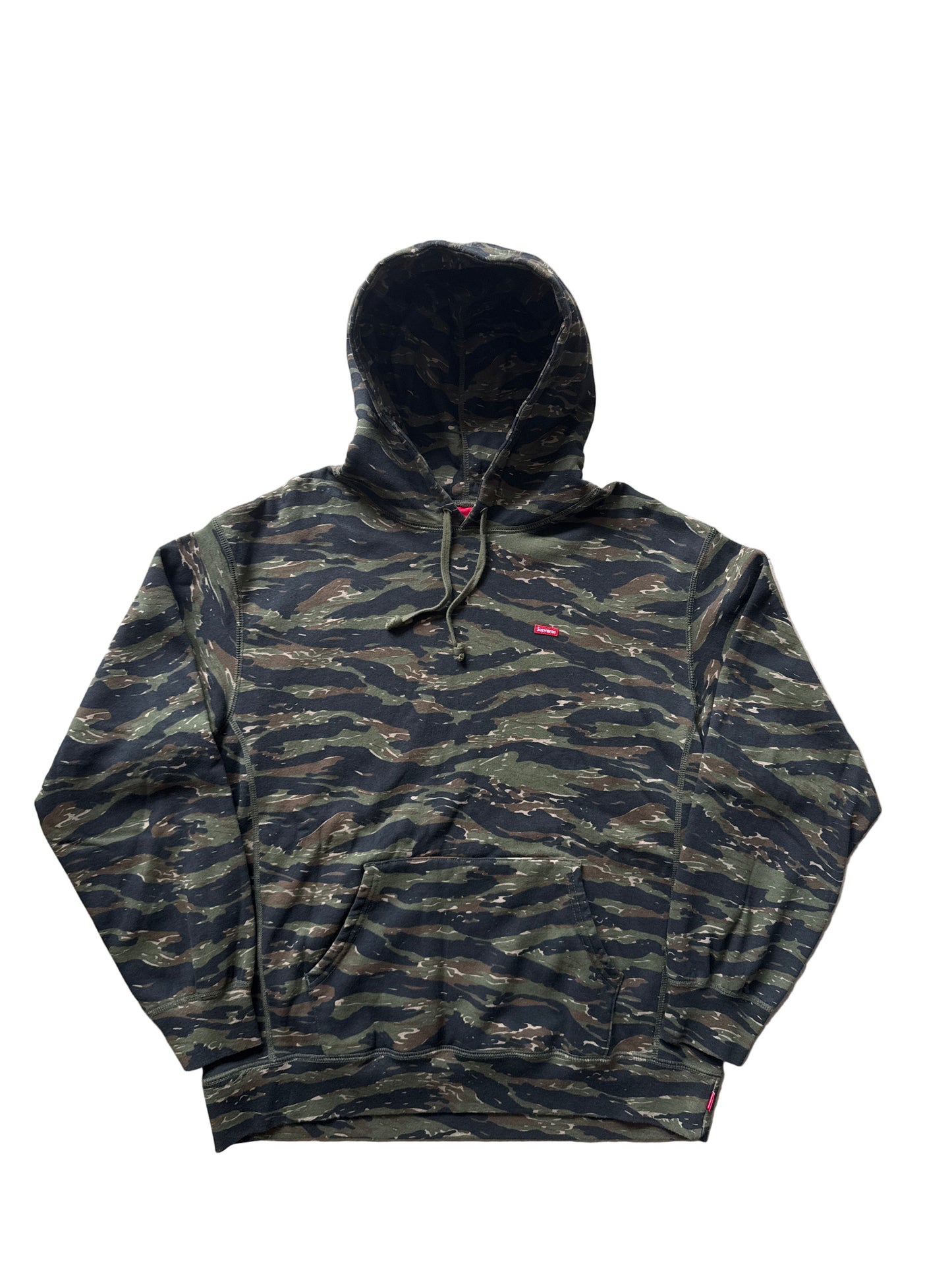 Supreme Mini Box Logo Tigerstripe Camo Hoodie