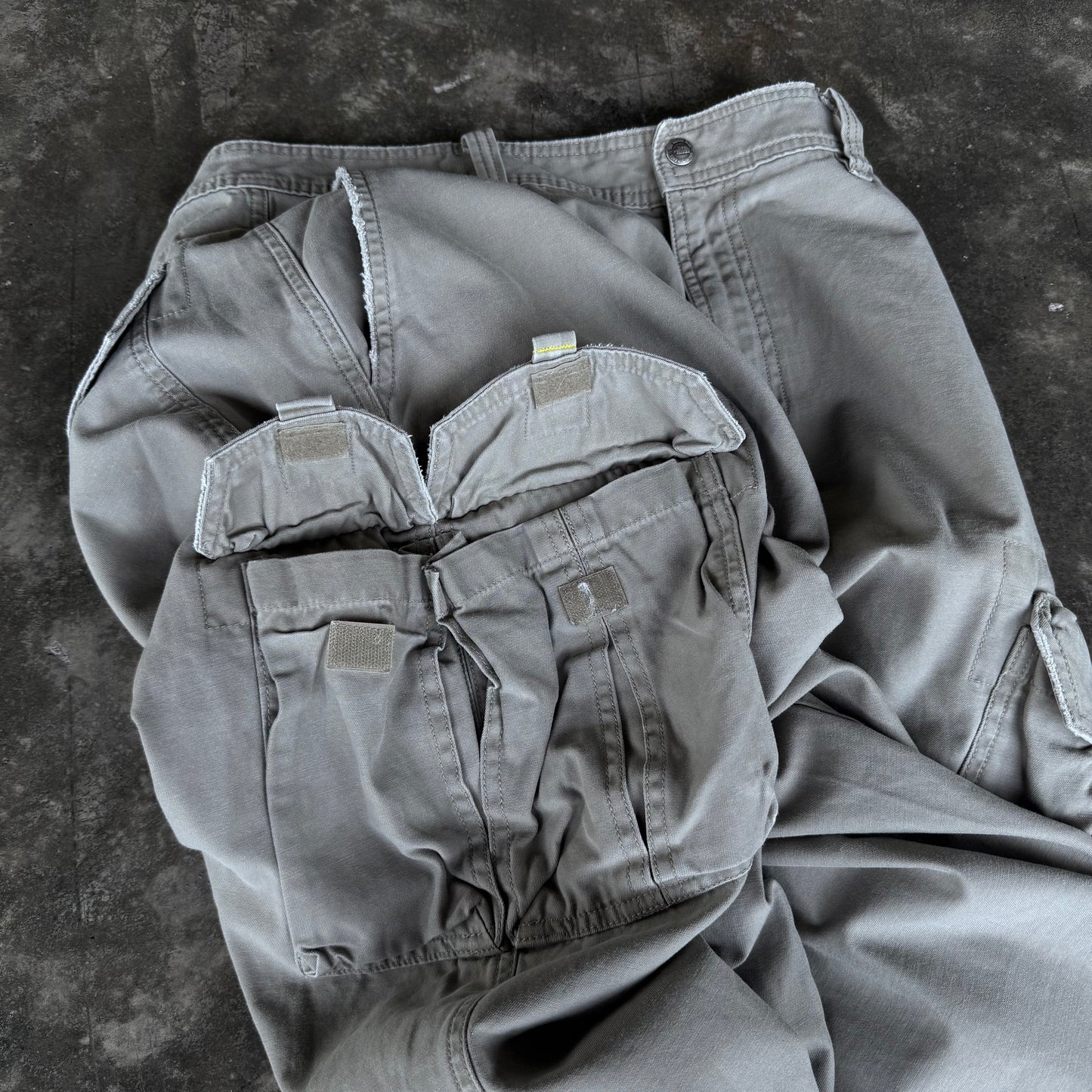 2000s The North Face A5 Series Baggy Cargo Pants “Stone”