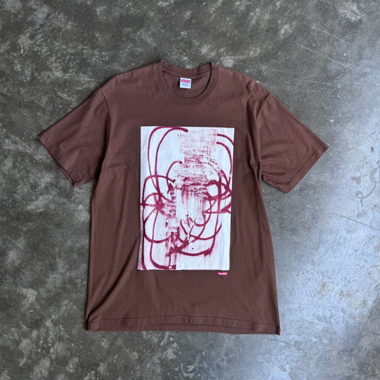 Supreme Christopher Wool 2001 Brown Tee