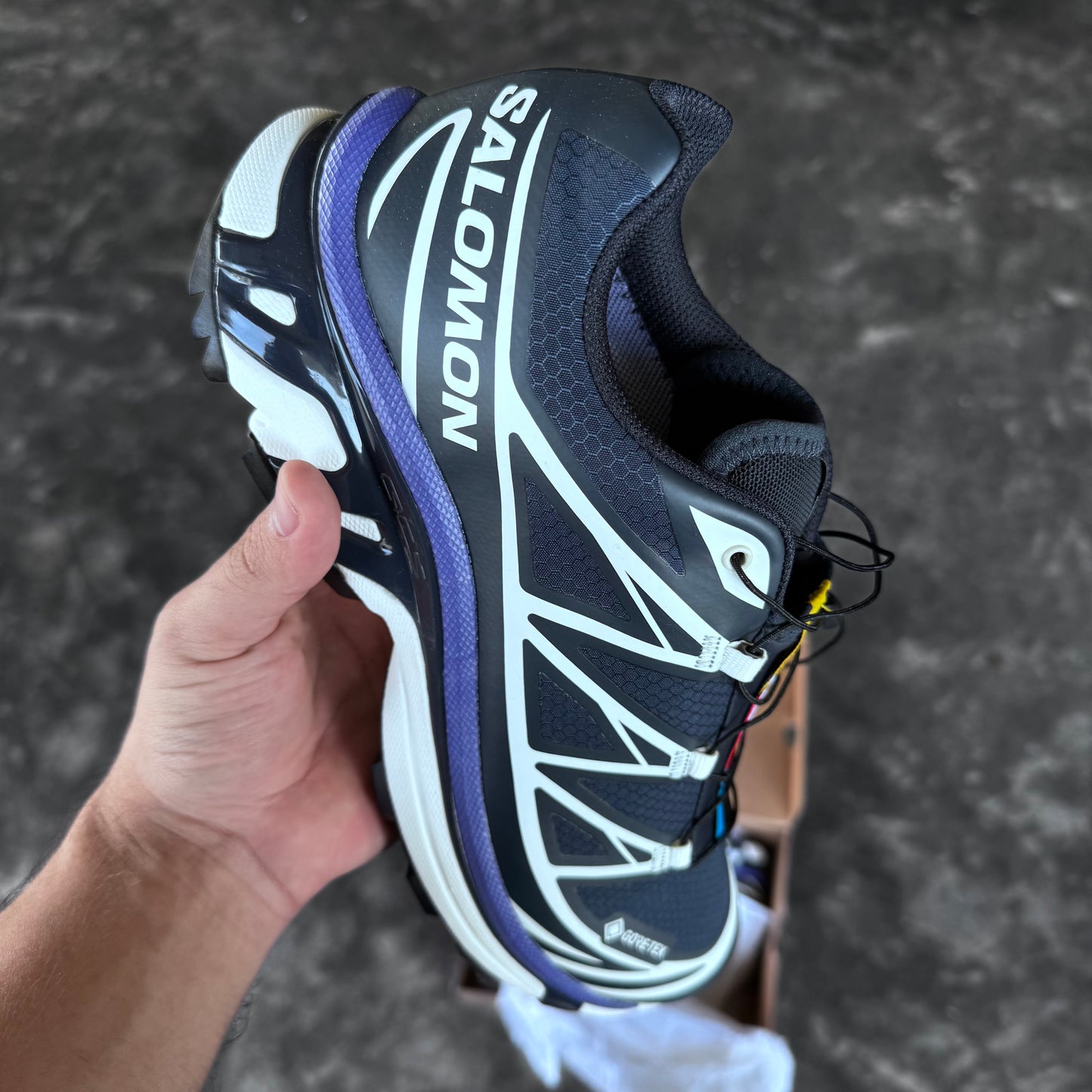 Salomon XT-6 GTX Carbon/Vanilla