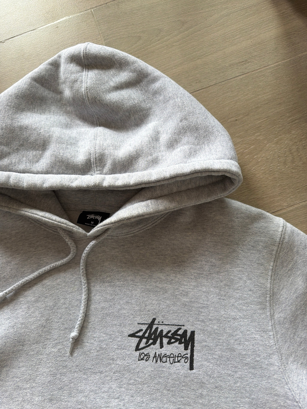 Stüssy Los Angeles Chapter Hoodie Grey