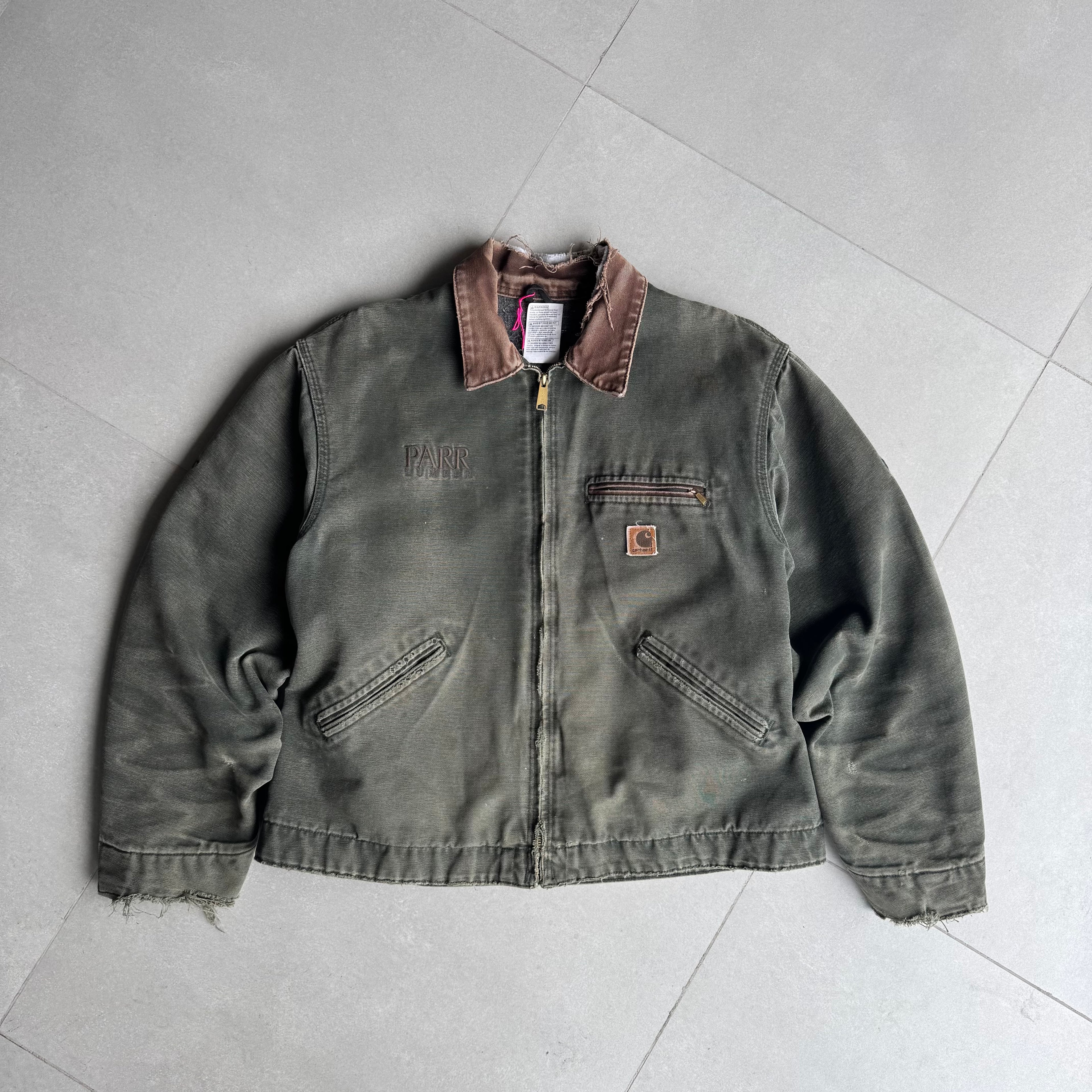 2007 Carhartt Detroit Jacket “Faded Moss”
