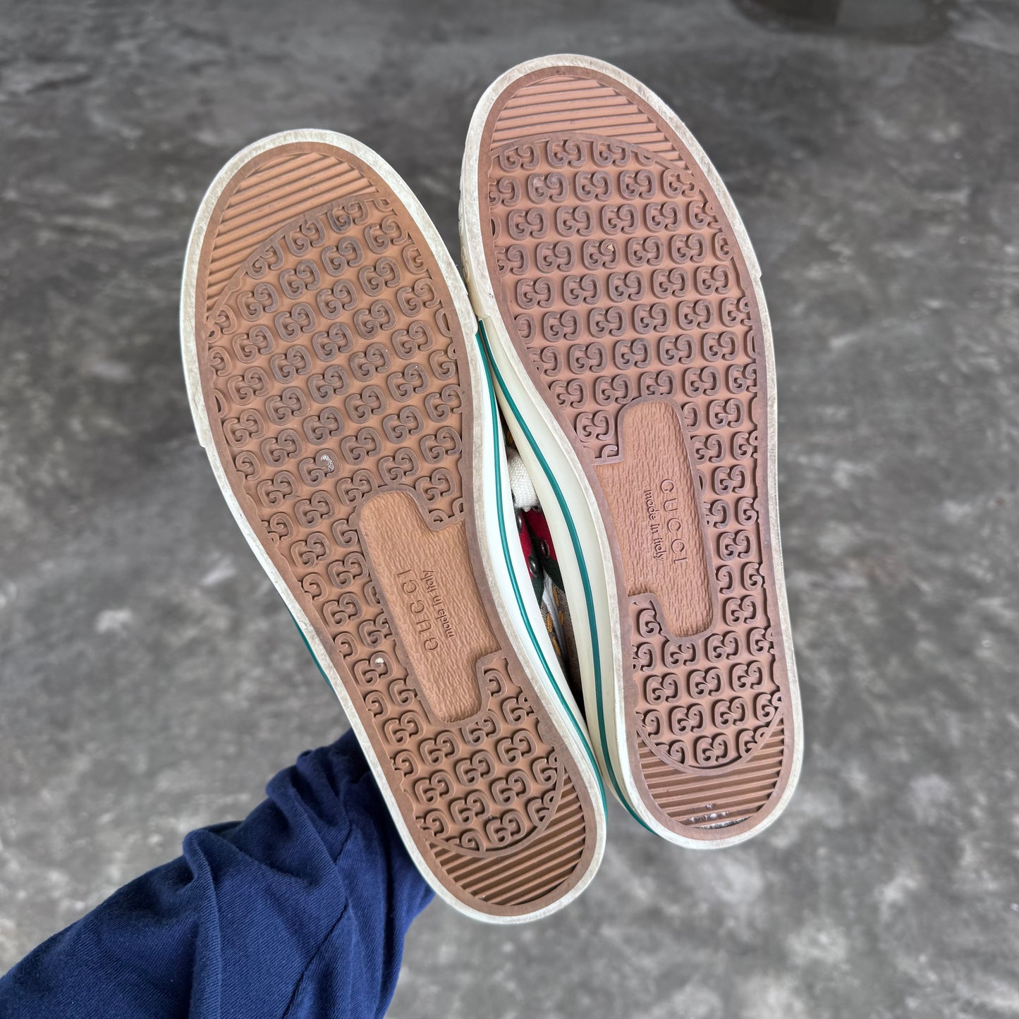 Gucci Disney Tennis 1977 Shoes Mickey Mouse GG Canvas Limited Edition