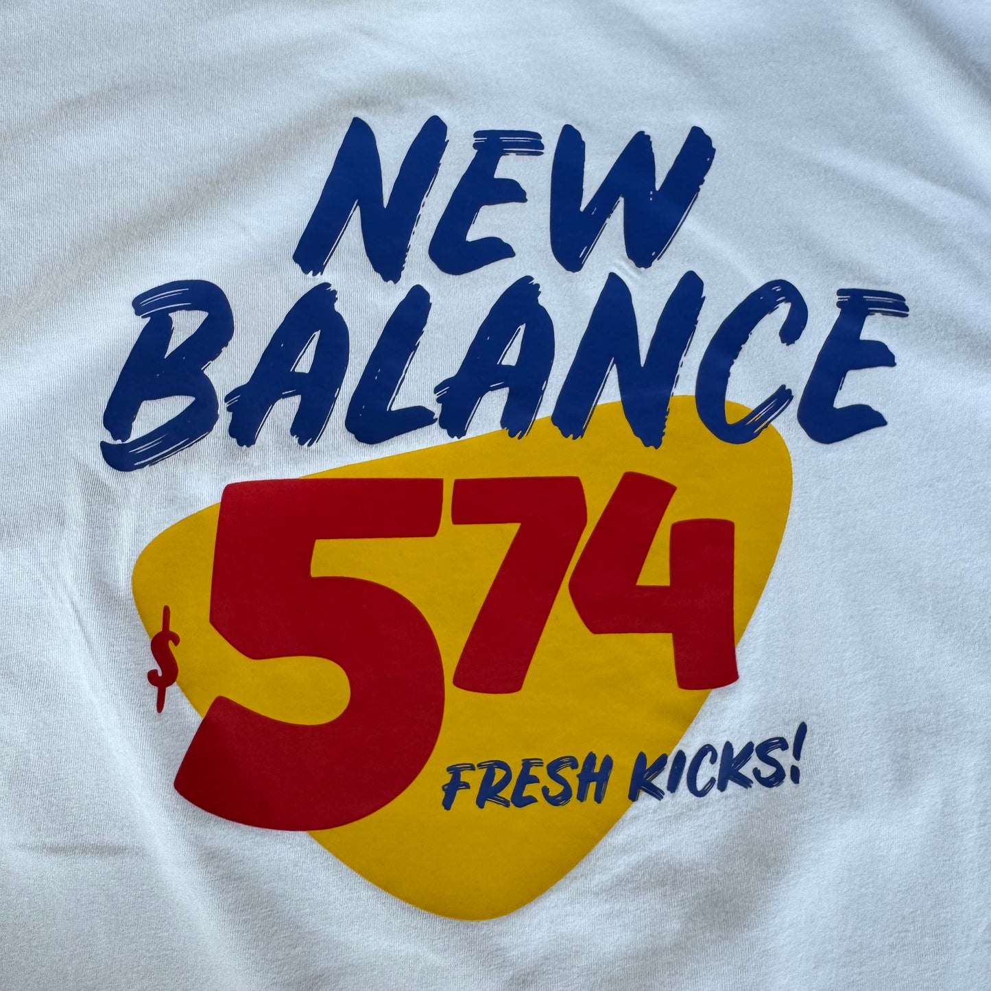 New Balance Fresh Kicks White Tee