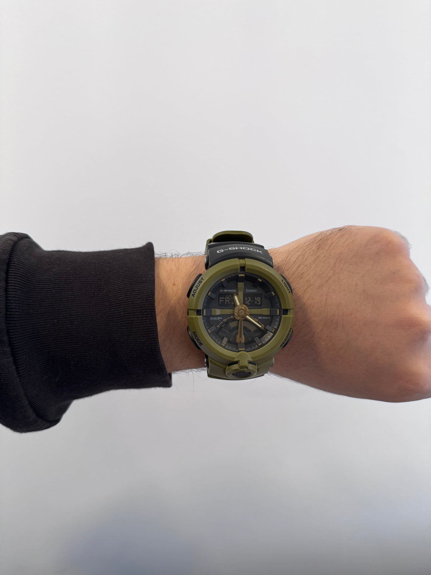 Casio G-Shock GA-500P-3A Verde Musgo/Negro