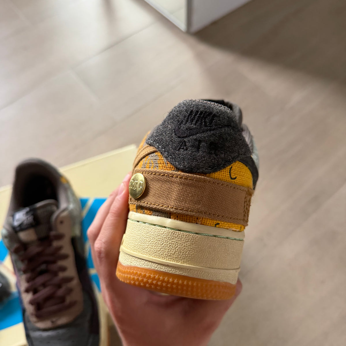 Nike x Travis Scott Air Force 1 Low Cactus Jack (8US)
