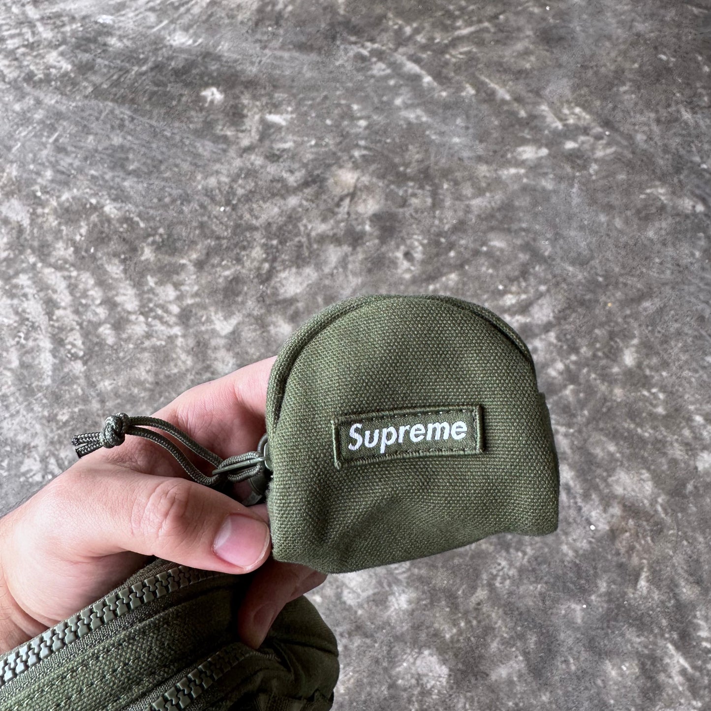 Supreme Camera Bag + Mini Pouch Olive