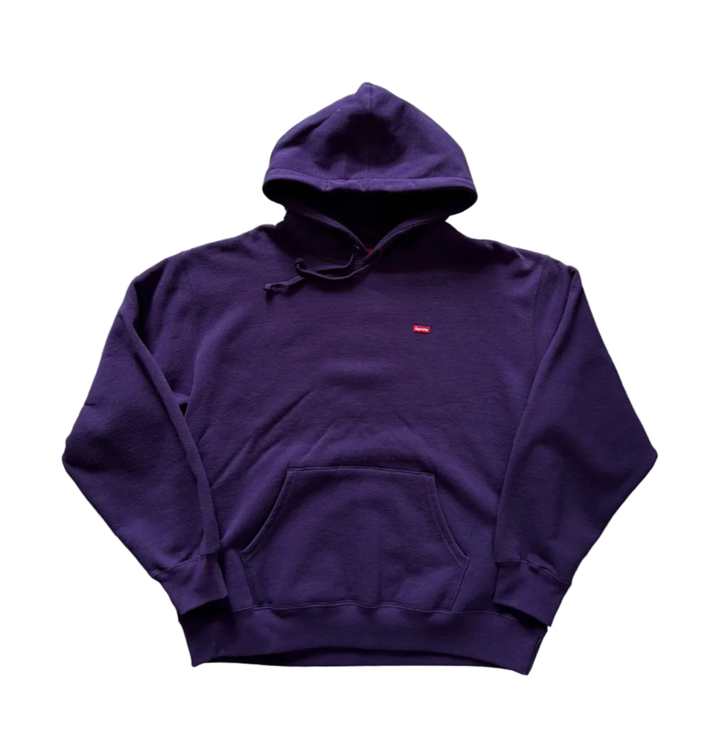 Supreme Small Bogo Hooded Sweatshirt Dark Purple (L)