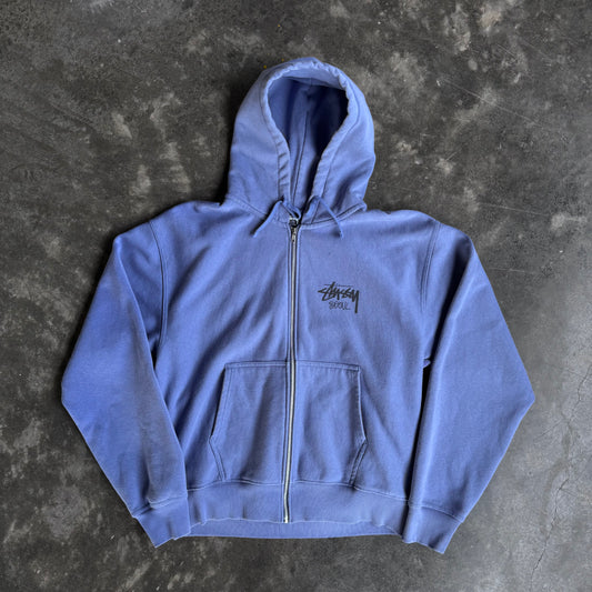 Stüssy Seoul Exclusive Store Stock Zip Up Hoodie