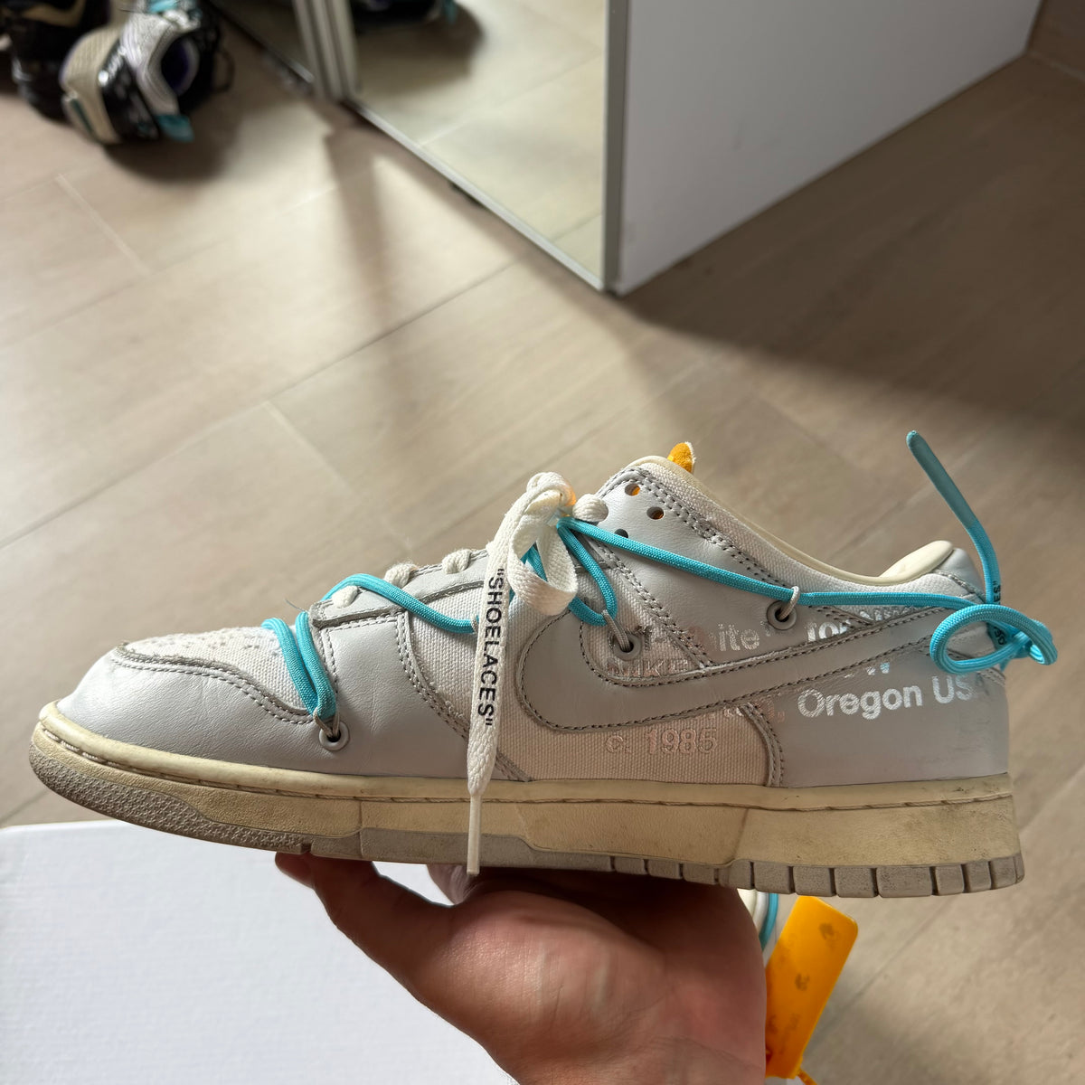 Nike x Off-White Dunk Low Lot 2 (9.5US)