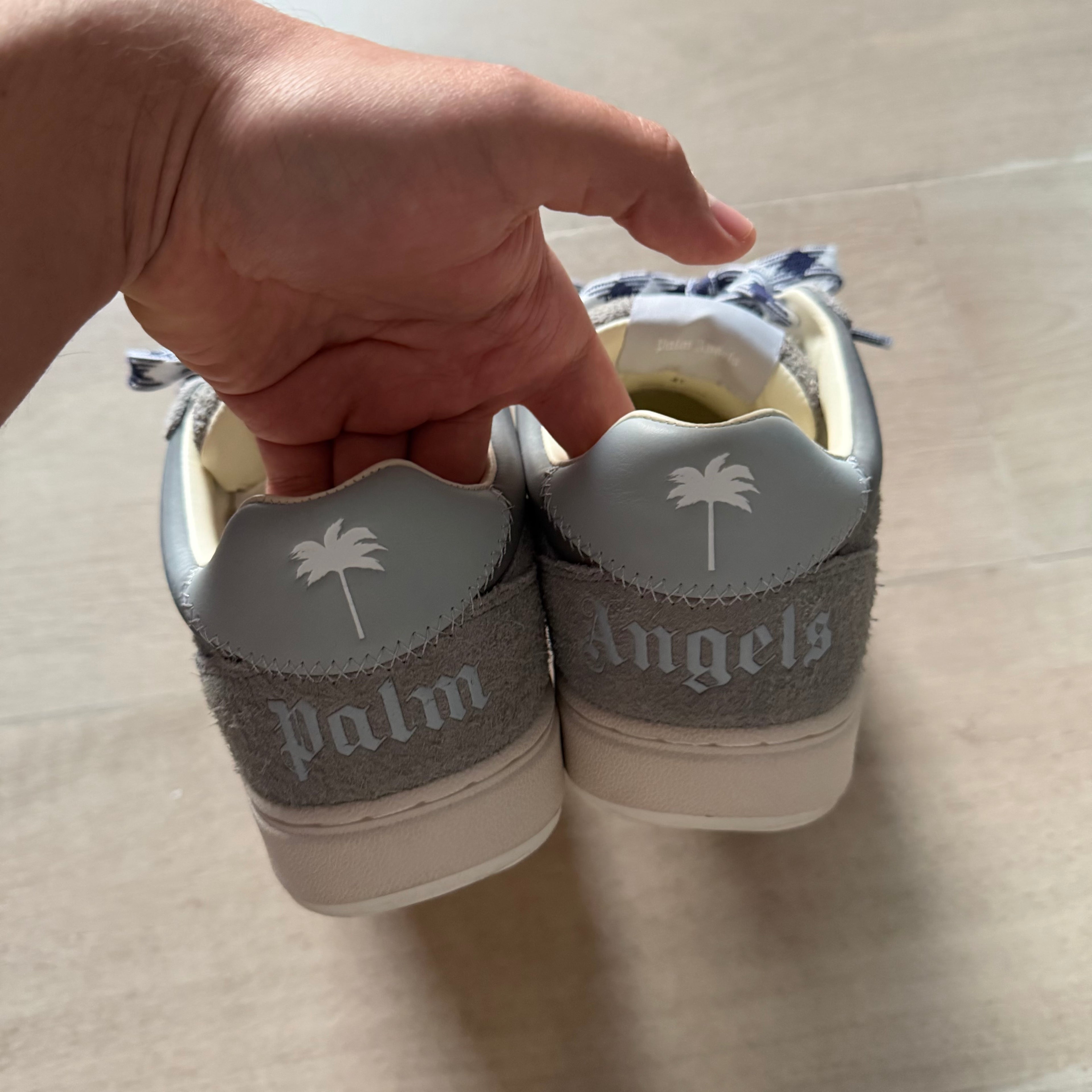 Palm Angels University Sneakers Grey