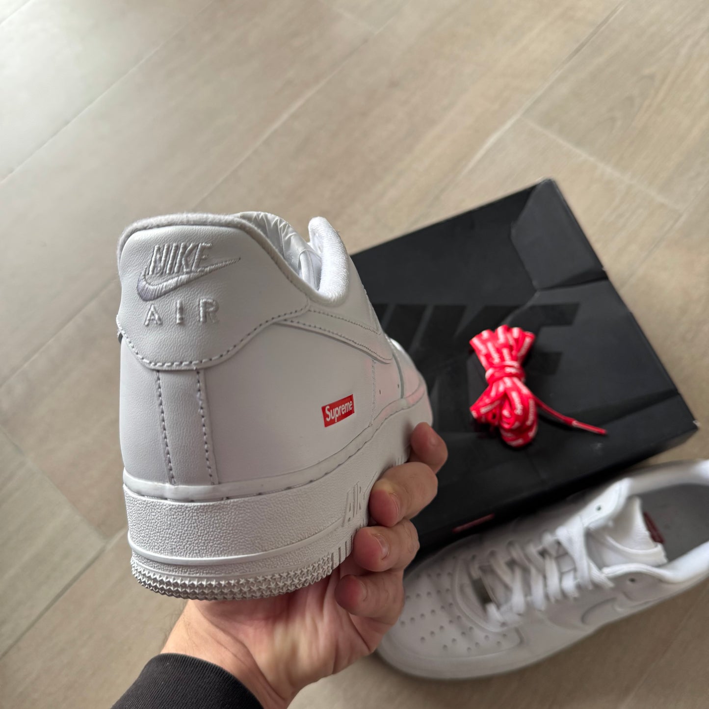 Nike Air Force 1 Supreme White