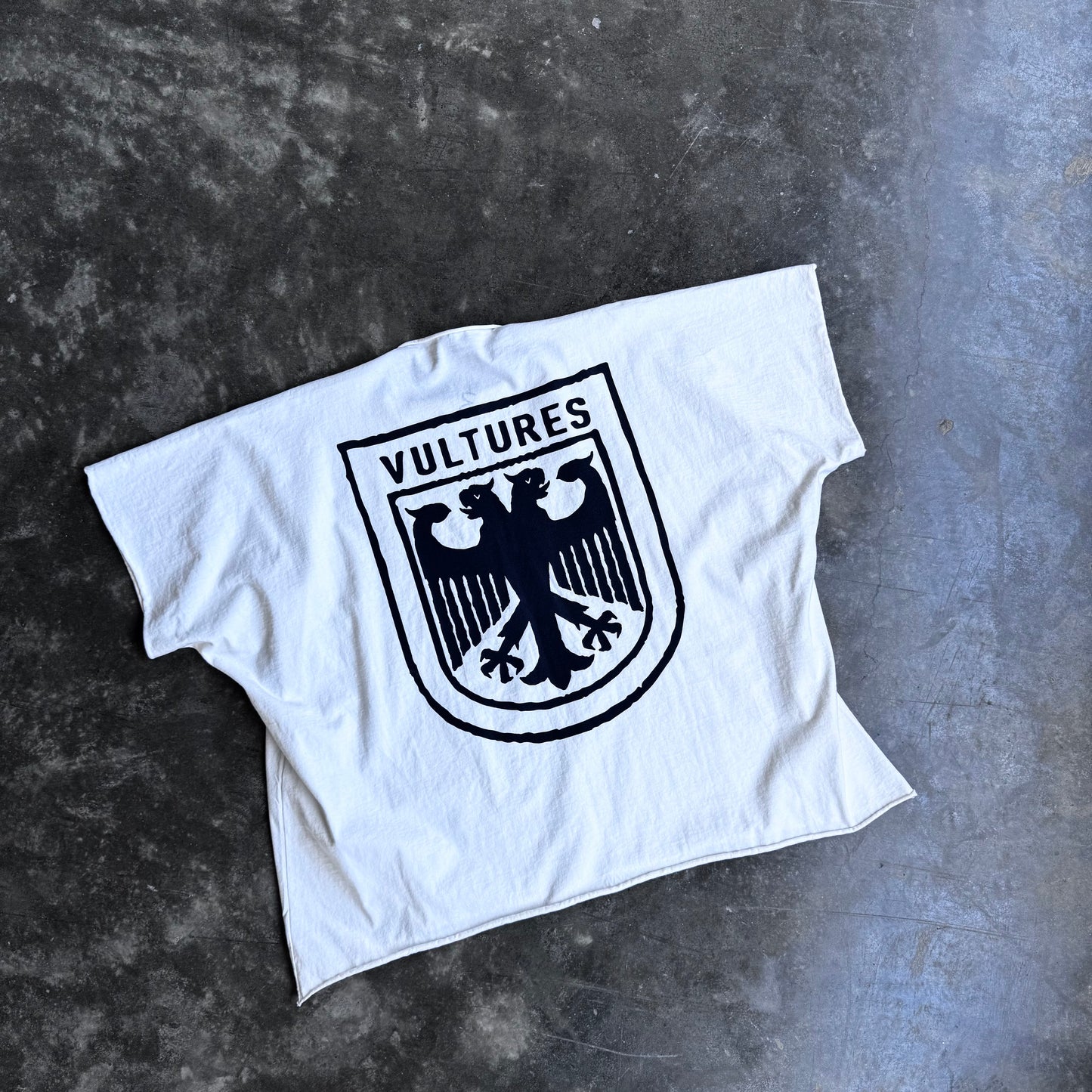 YZY Kanye West Vultures Logo White Tee