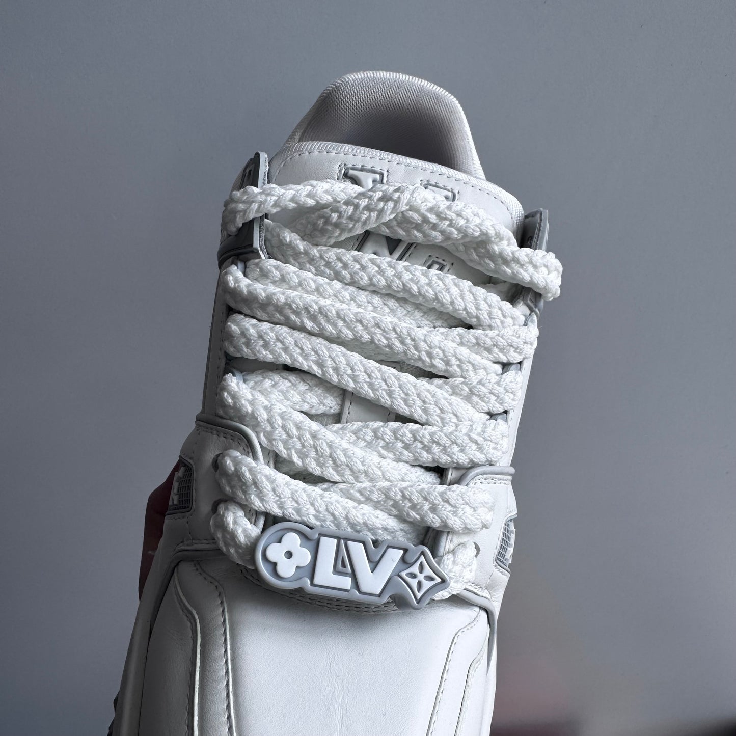 Louis Vuitton Maxi Trainer Sneaker White/Grey