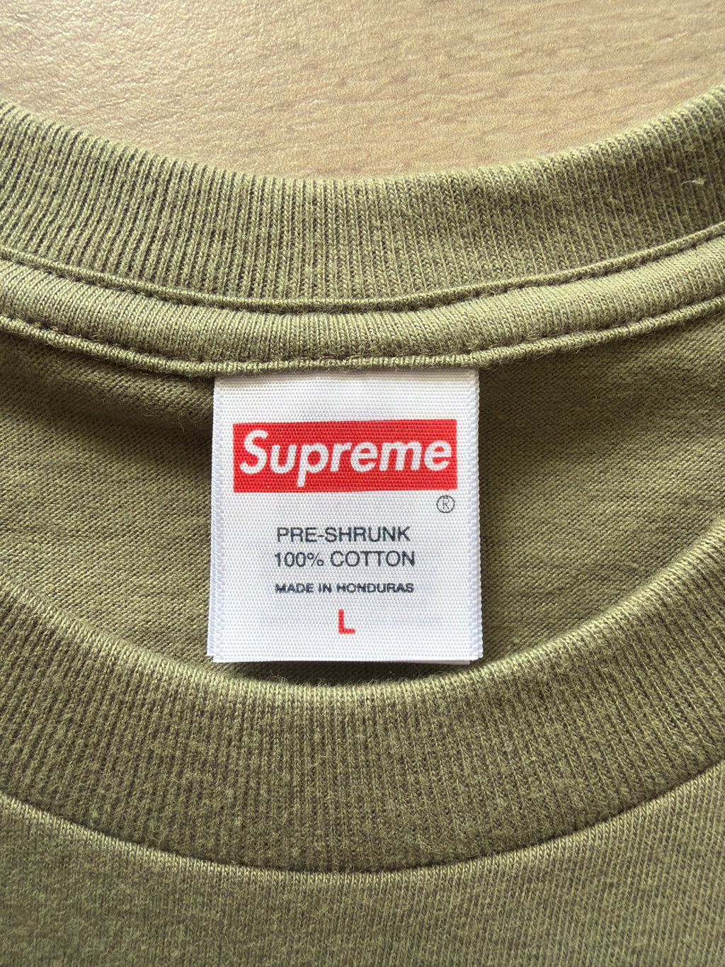 Supreme Sith Tee Light Olive (L)