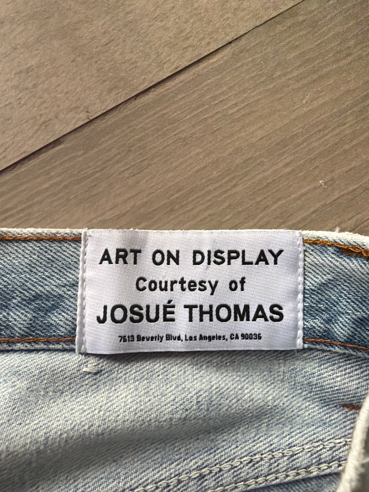 Gallery Dept. Two Face LA Flare Denim “Vintage Blue” (32w)