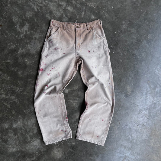 Vintage Carhartt Carpenter Pants “Tan” 34w
