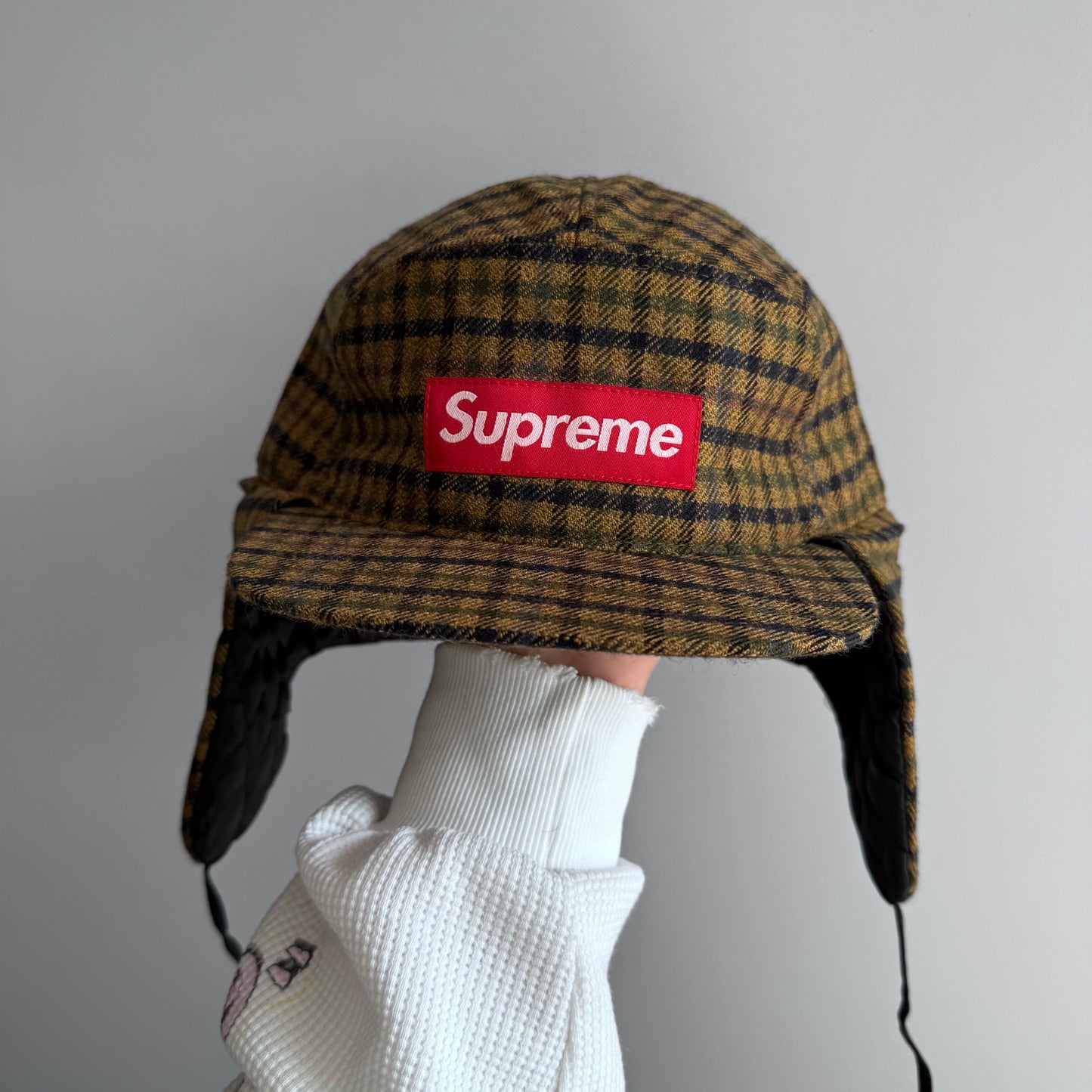 FW2009 Supreme Plaid Trail Hat