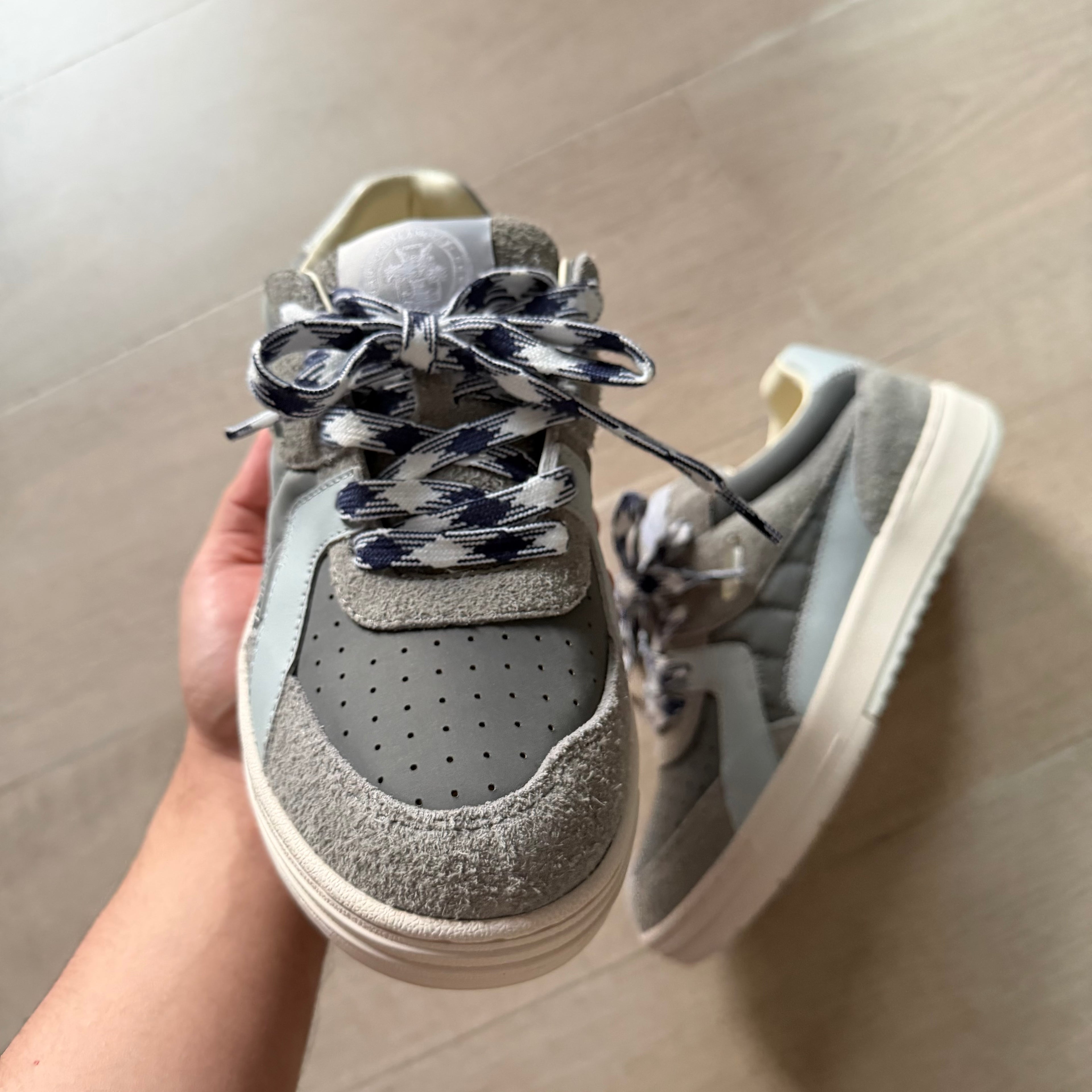 Palm Angels University Sneakers Grey