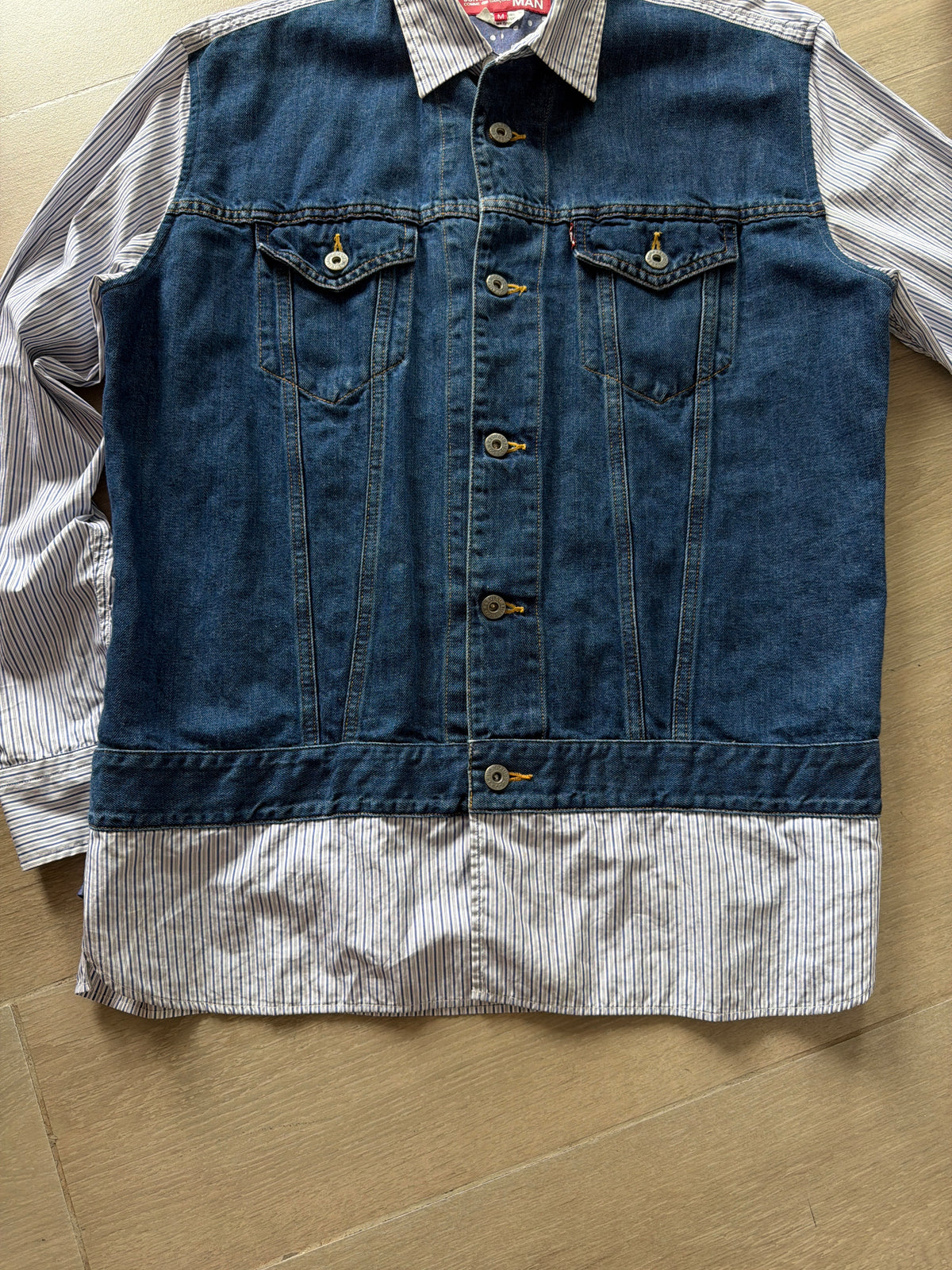 Junya Watanabe MAN Comme Des Garçons x Levi's Oversized Hybrid Shirt Jacket (M)