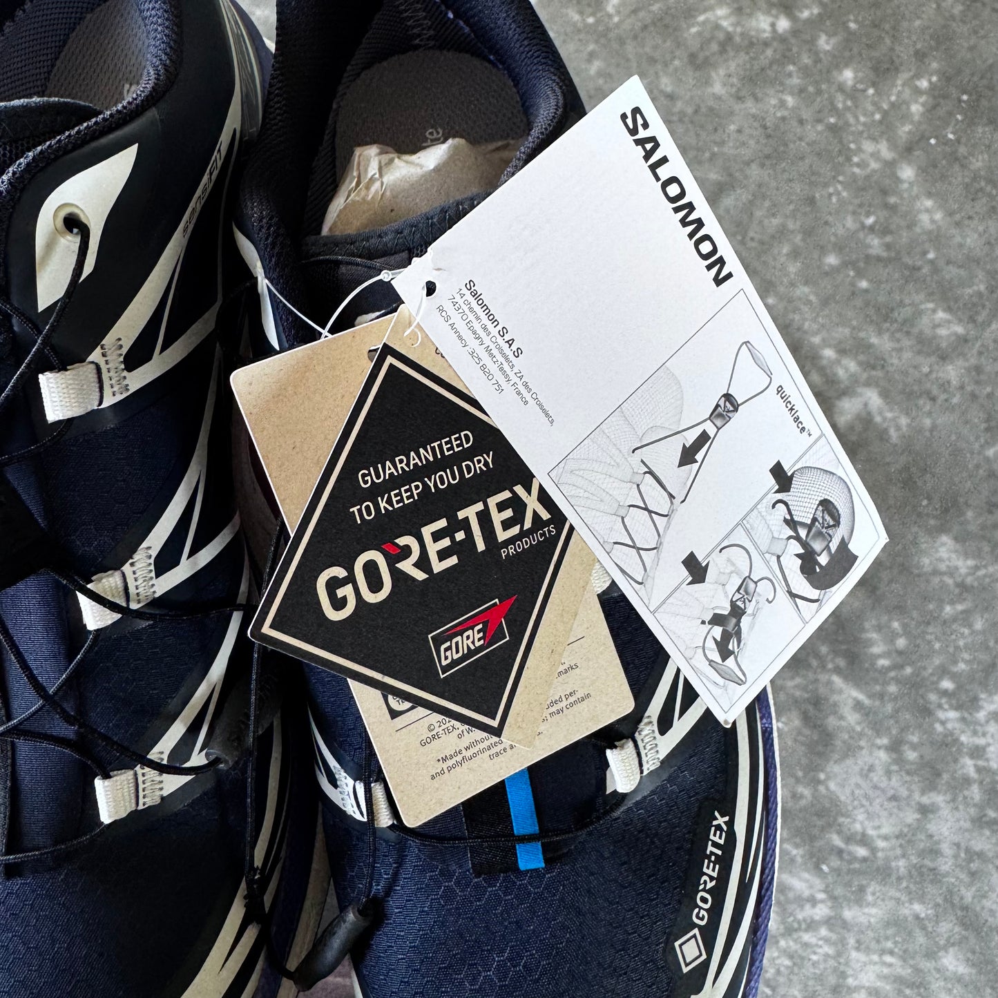 Salomon XT-6 GTX Carbon/Vanilla