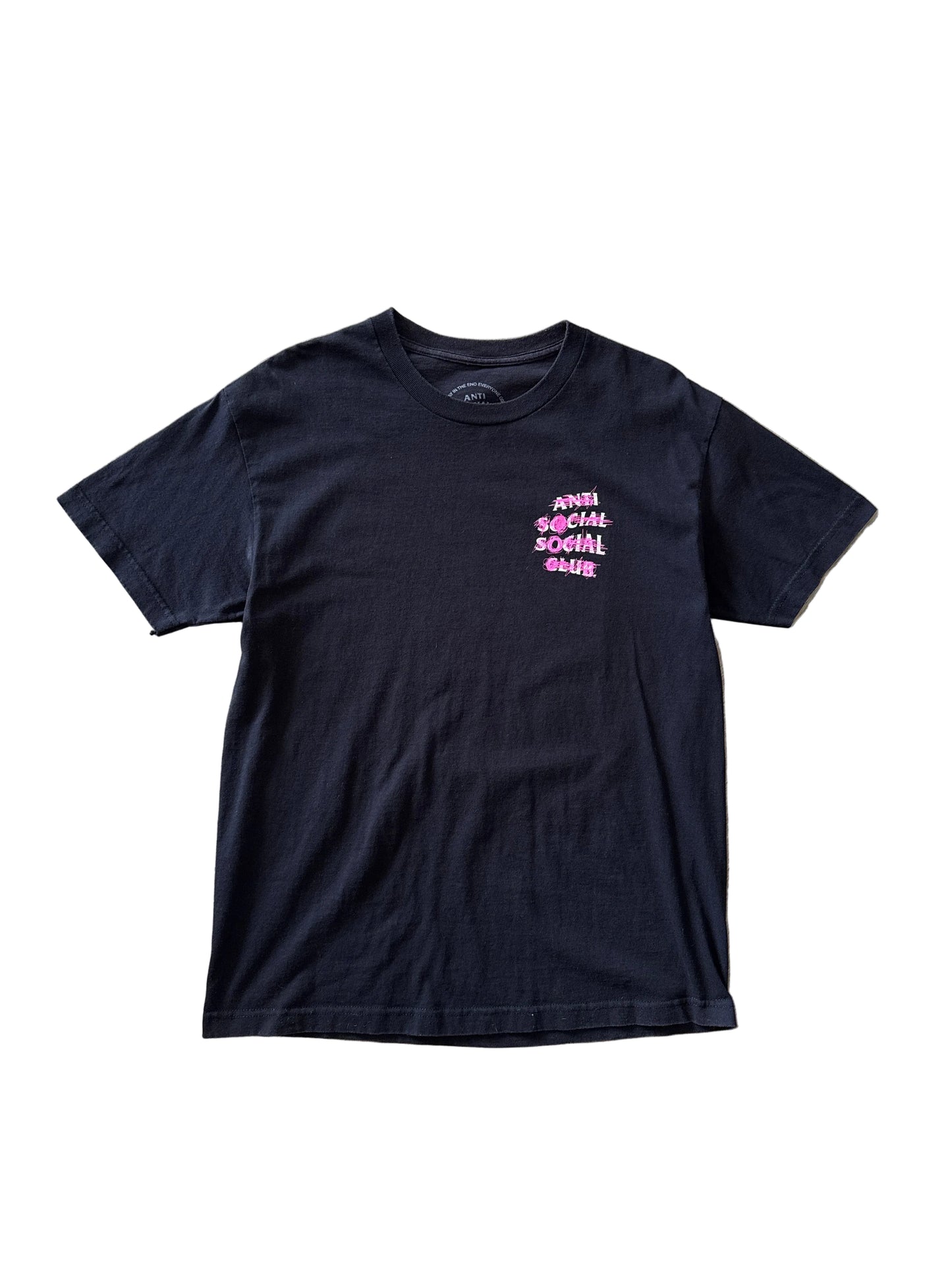 Anti Social Social Club Nevermind Tee Black