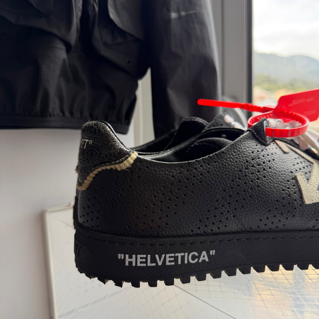 Off-White Low 2.0 Helvetica Sneaker Black