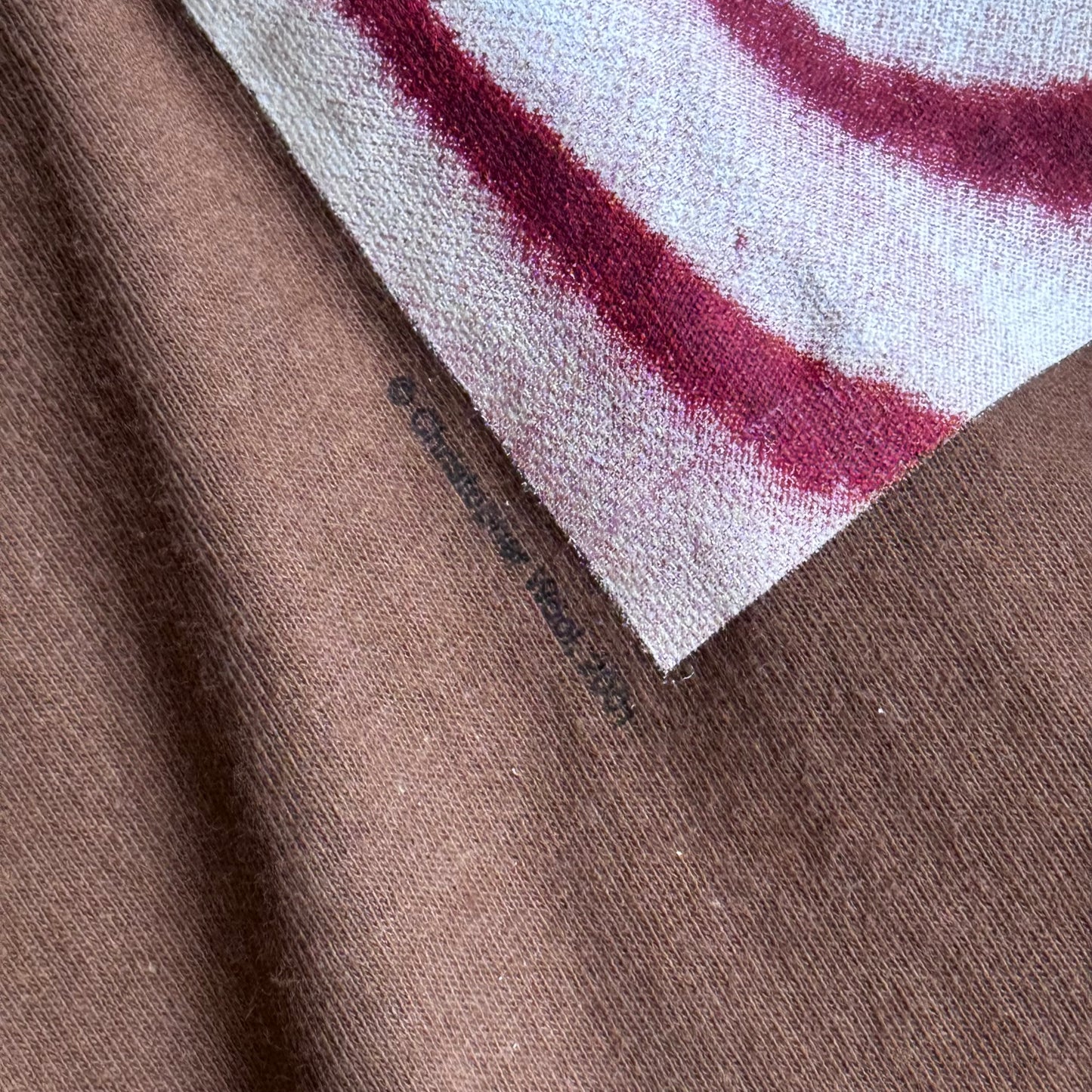 Supreme Christopher Wool 2001 Brown Tee