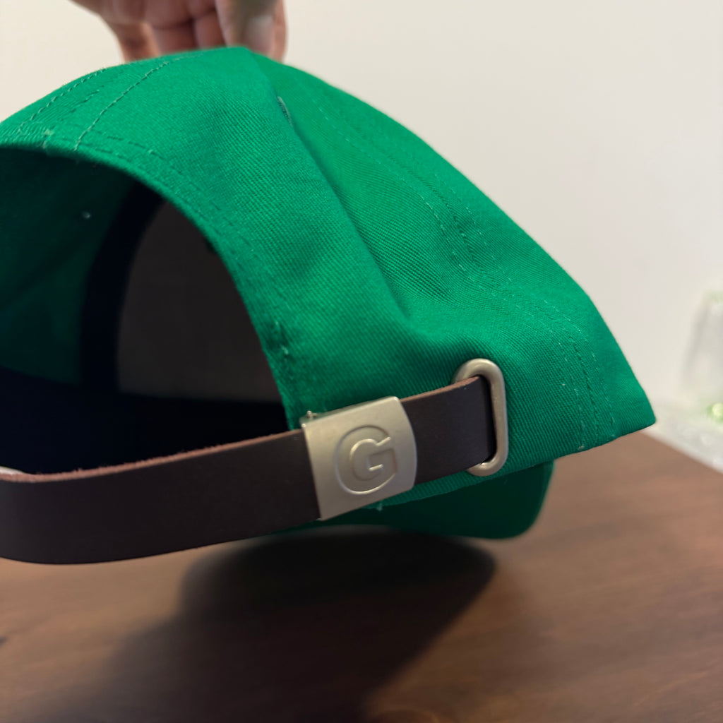 GOLF WANG Chenille G Logo Hat Green