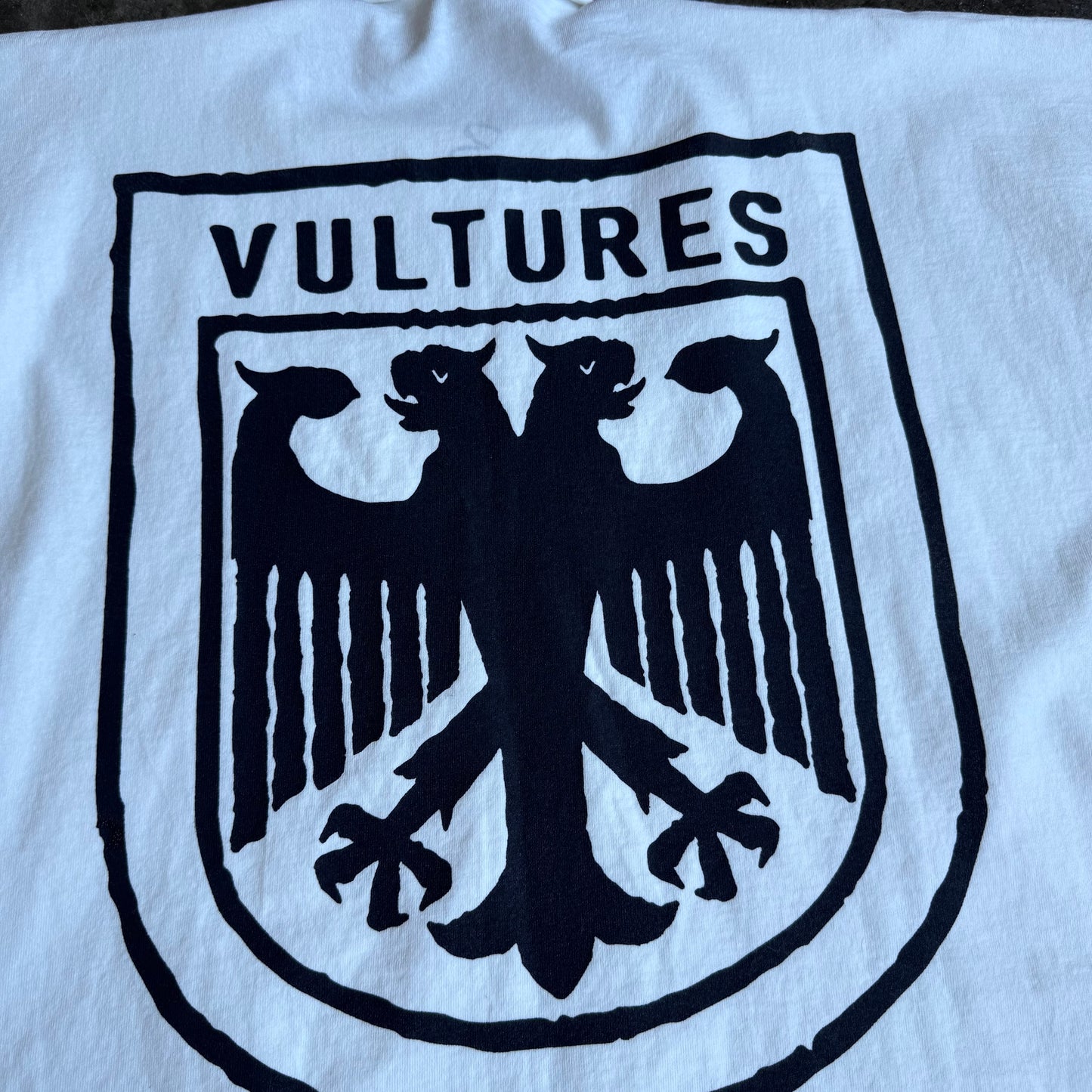 YZY Kanye West Vultures Logo White Tee