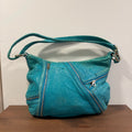 2000s Marc By Marc Jacobs Leola Zip Aqua Teal Bag
