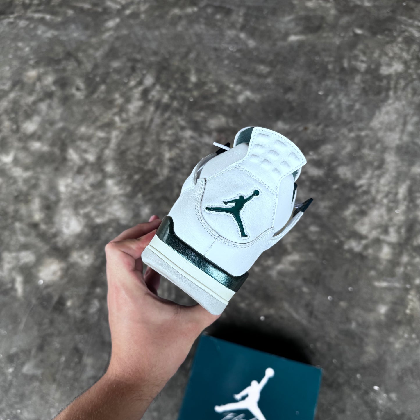 Jordan 4 Retro Oxidized Green