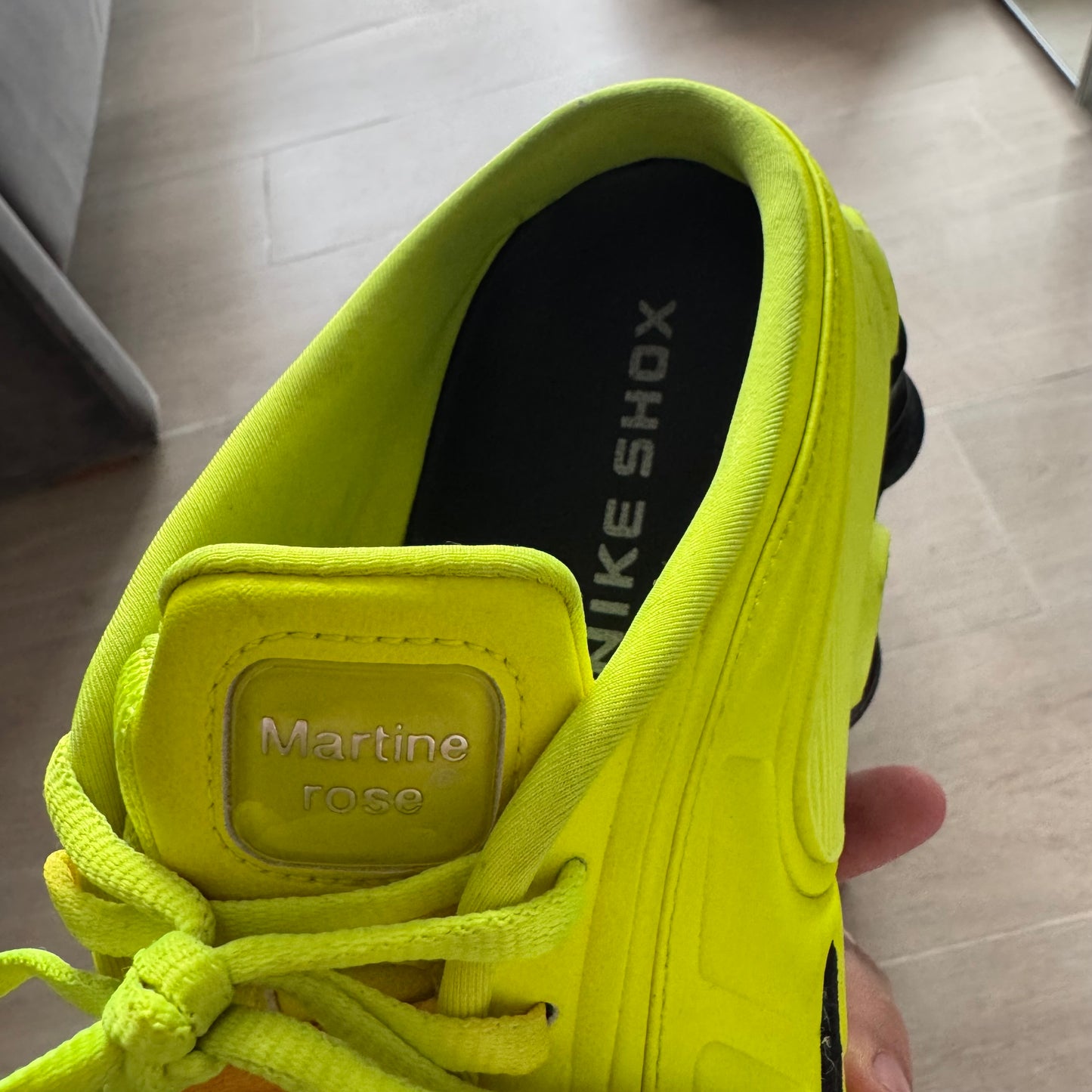 Nike Shox MR4 Mule Martine Rose Orange