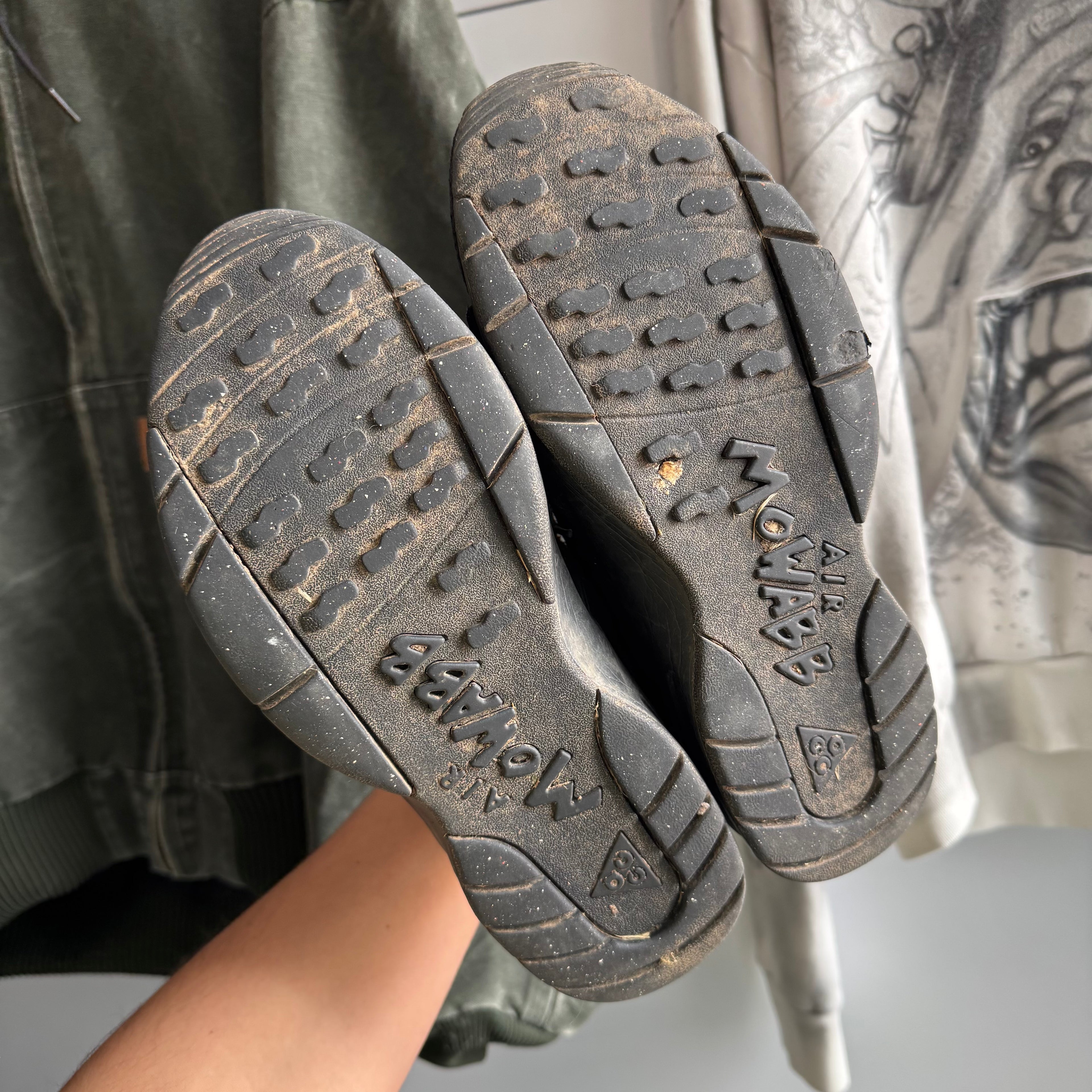 Nike ACG x Comme Des Garçons Mowabb Sneakers Black