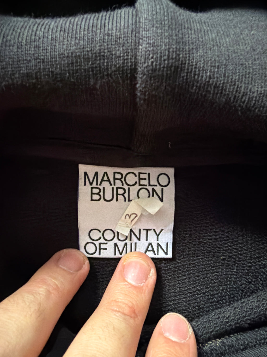 Marcelo Burlon Solfolk Wings Hoodie Black (M)